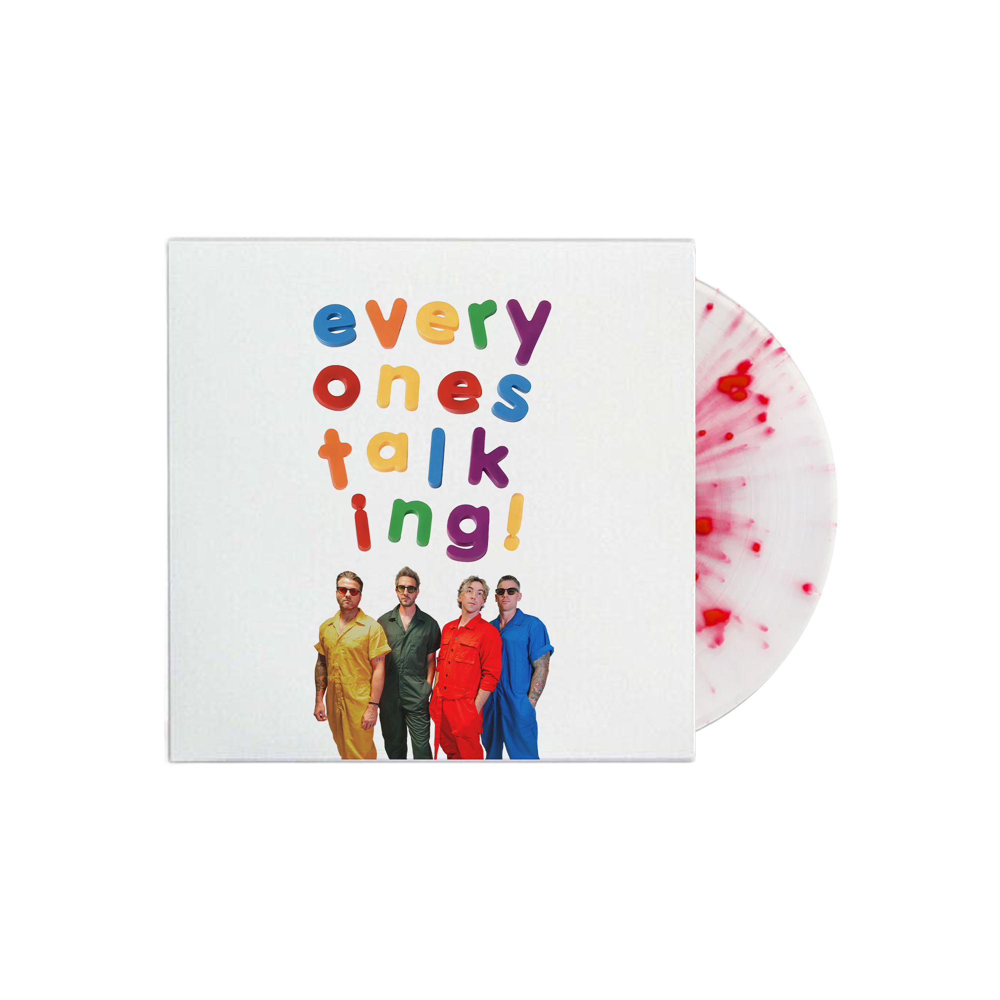 All Time Low - Everybody's Talking: Limited Red Splatter Vinyl LP