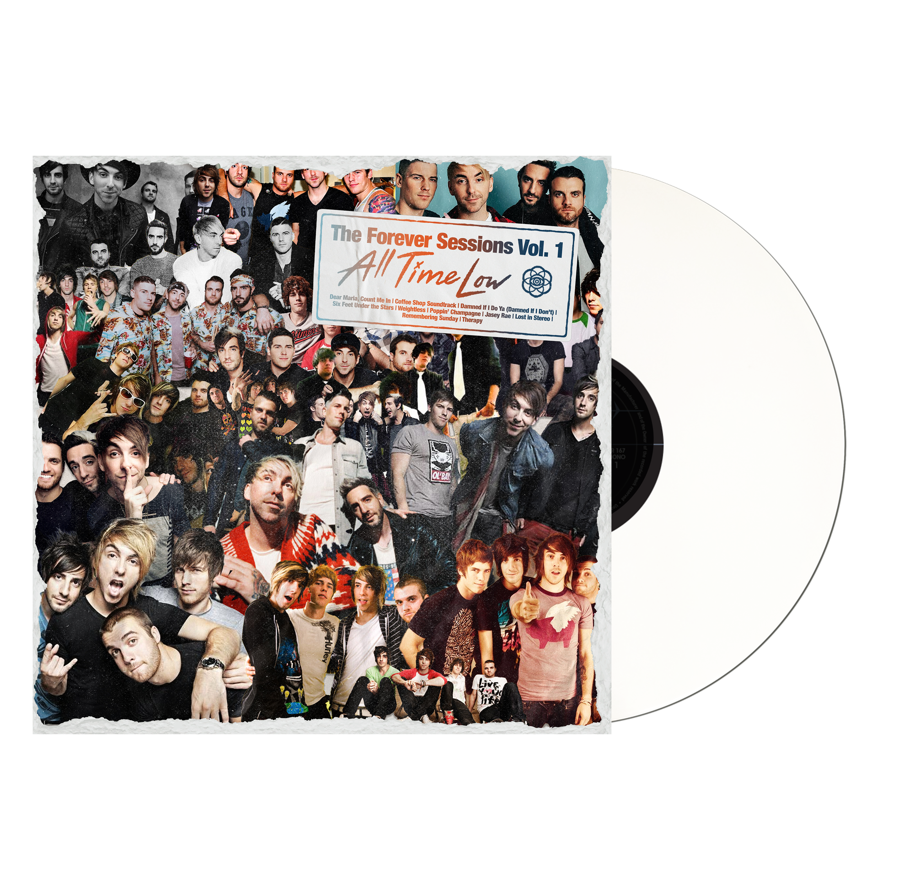 All Time Low - The Forever Sessions: White Vinyl LP