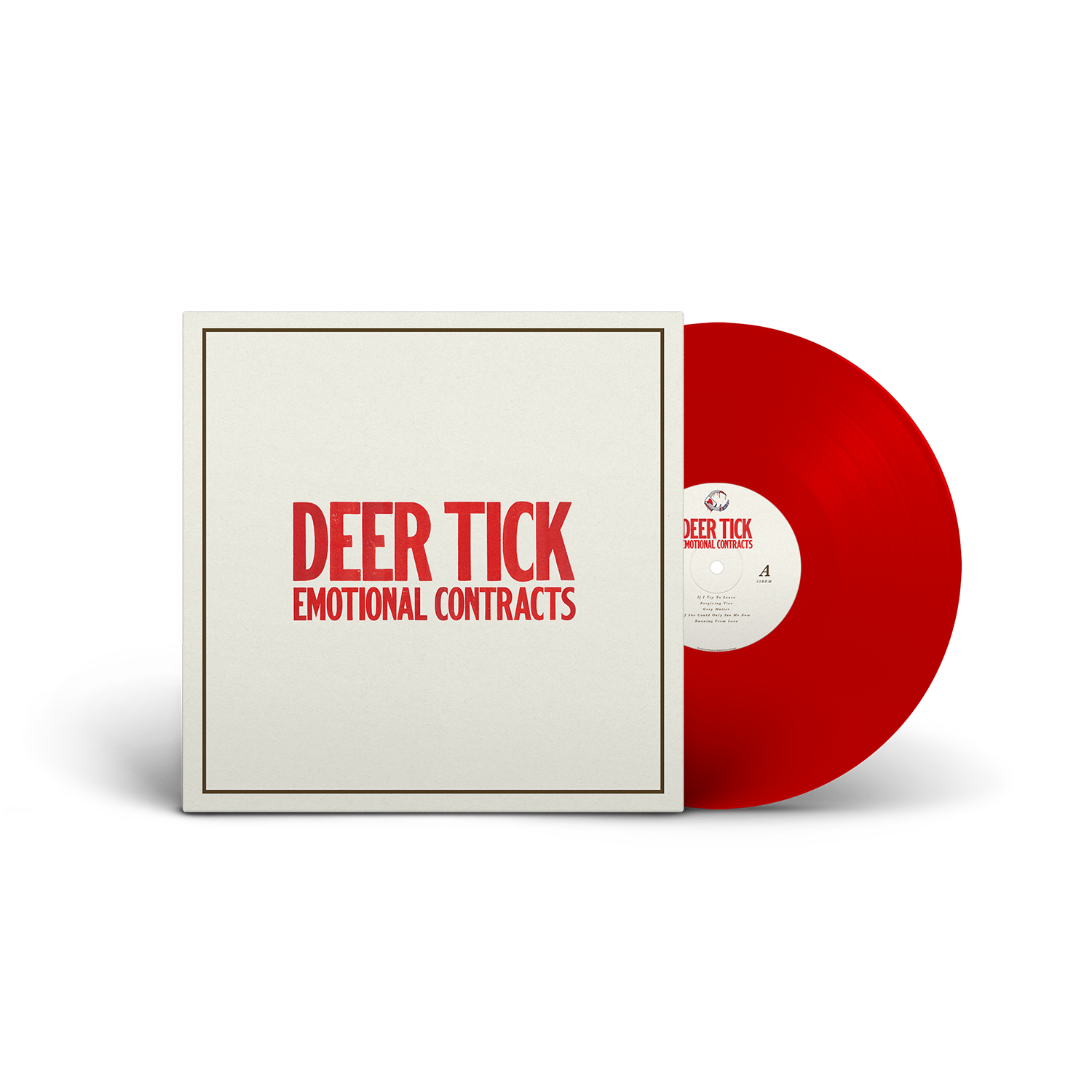 Deer Tick - Emotional Contracts: Limited Edition Red Vinyl LP