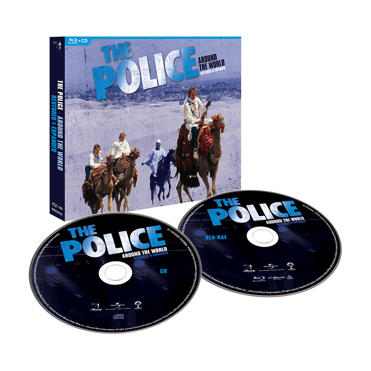 The Police - Around The World  - Restored + Expanded: Blu-Ray + CD