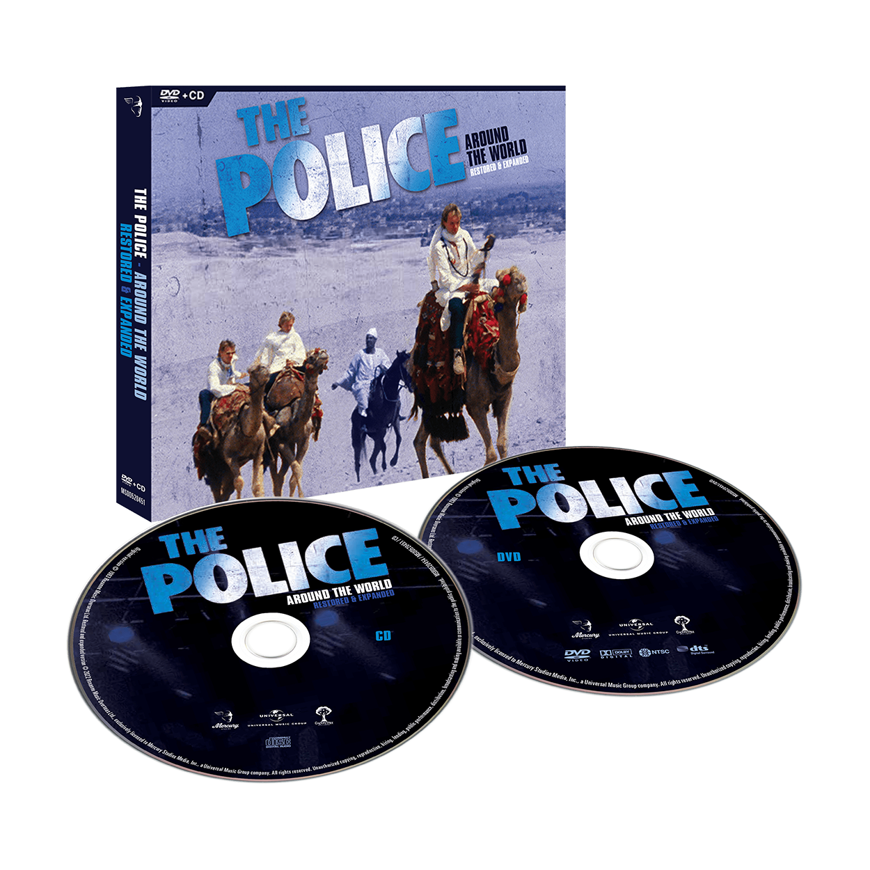 The Police - Around The World - Restored + Expanded: DVD + CD