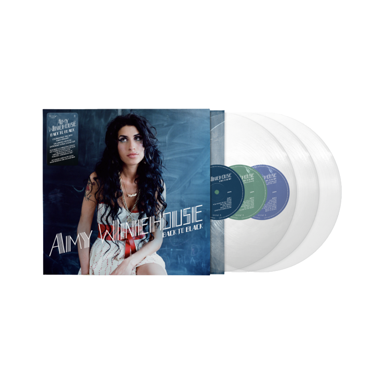 Amy Winehouse - Back To Black 20: Deluxe Clear Vinyl 3LP