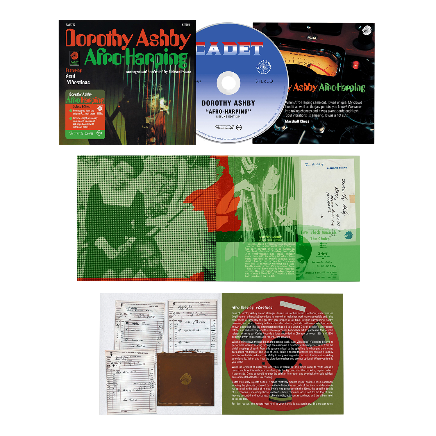 Dorothy Ashby - Afro-Harping: Deluxe CD - Recordstore
