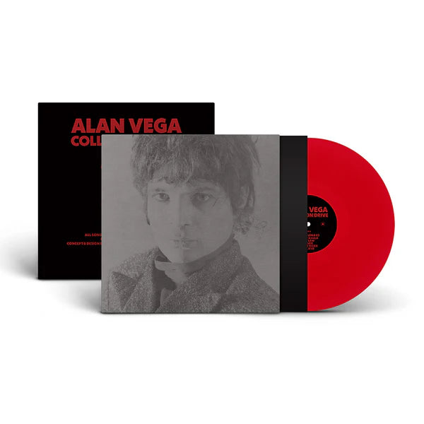 Alan Vega - Collision Drive: Red Vinyl LP