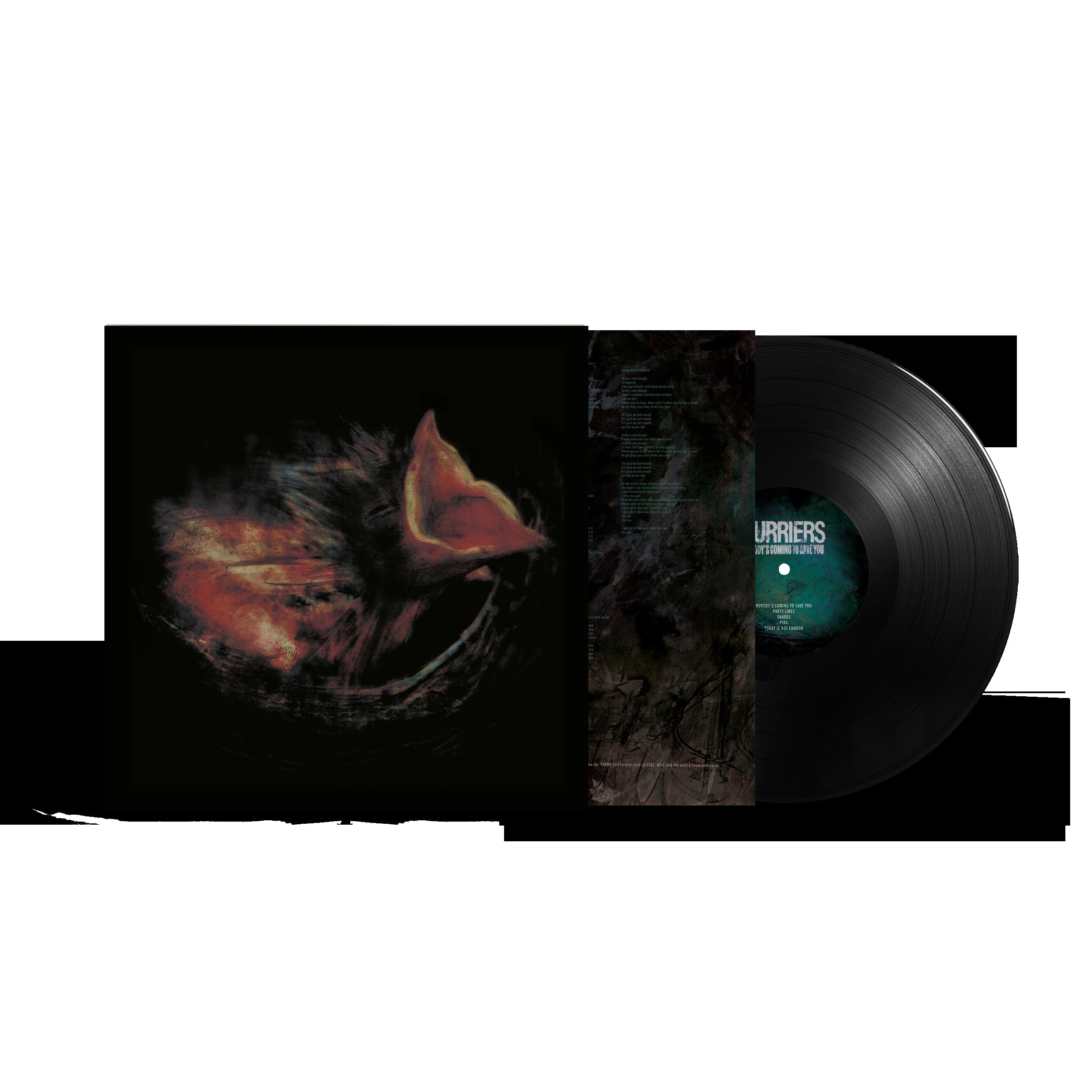Gurriers - NOBODYS COMING TO SAVE YOU: Black Vinyl LP