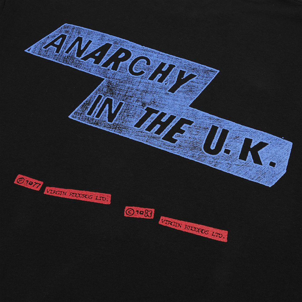 Sex Pistols - Anarchy in the UK Black Washed T-Shirt