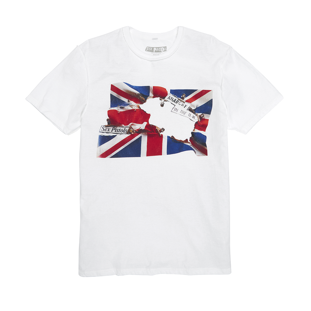 Sex Pistols - Anarchy in the UK Flag T-Shirt