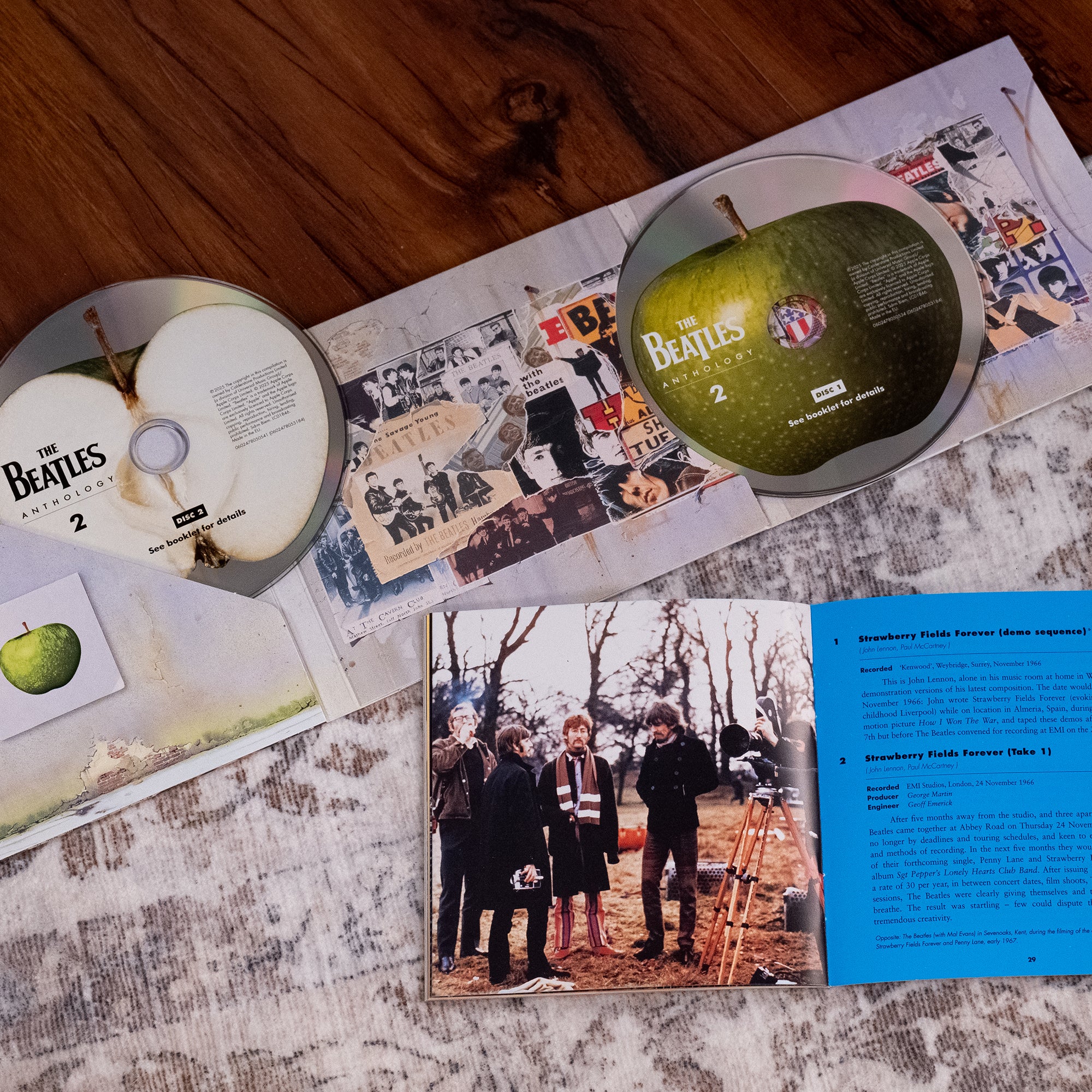 洋楽 The Beatles Anthology Collection Vinyl Anthology Collection (2025 Edition) Limited 180gram Vinyl 12LP Box