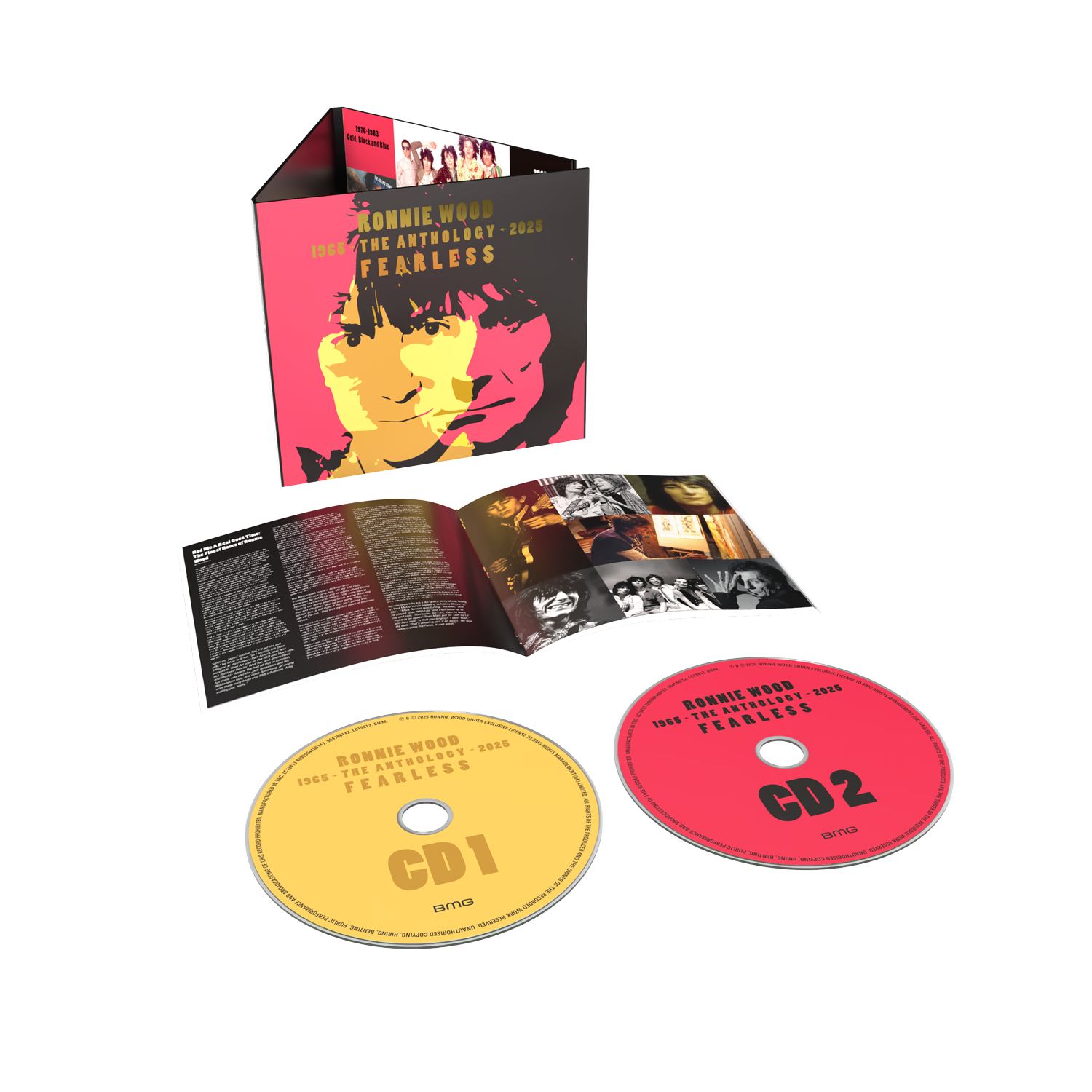 Ronnie Wood - Fearless: Anthology 1965-2025 2CD