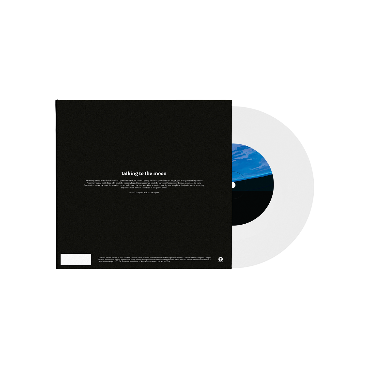 Sam Tompkins - talking to the moon - 7"