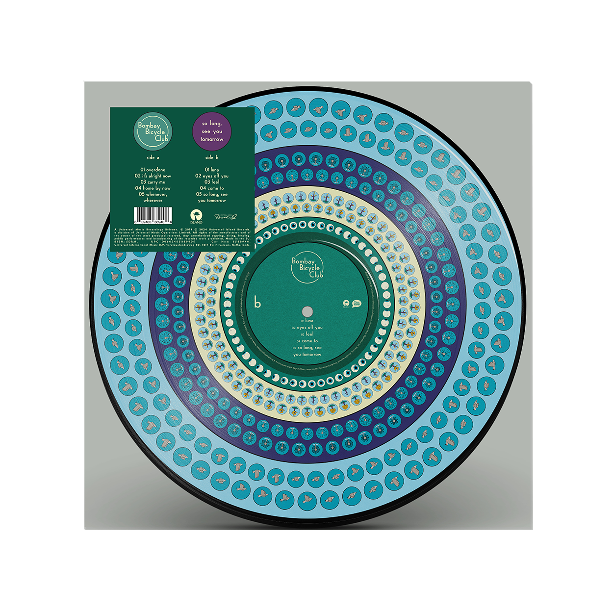 Bombay Bicycle Club - So Long, See You Tomorrow: Zoetrope Vinyl LP.