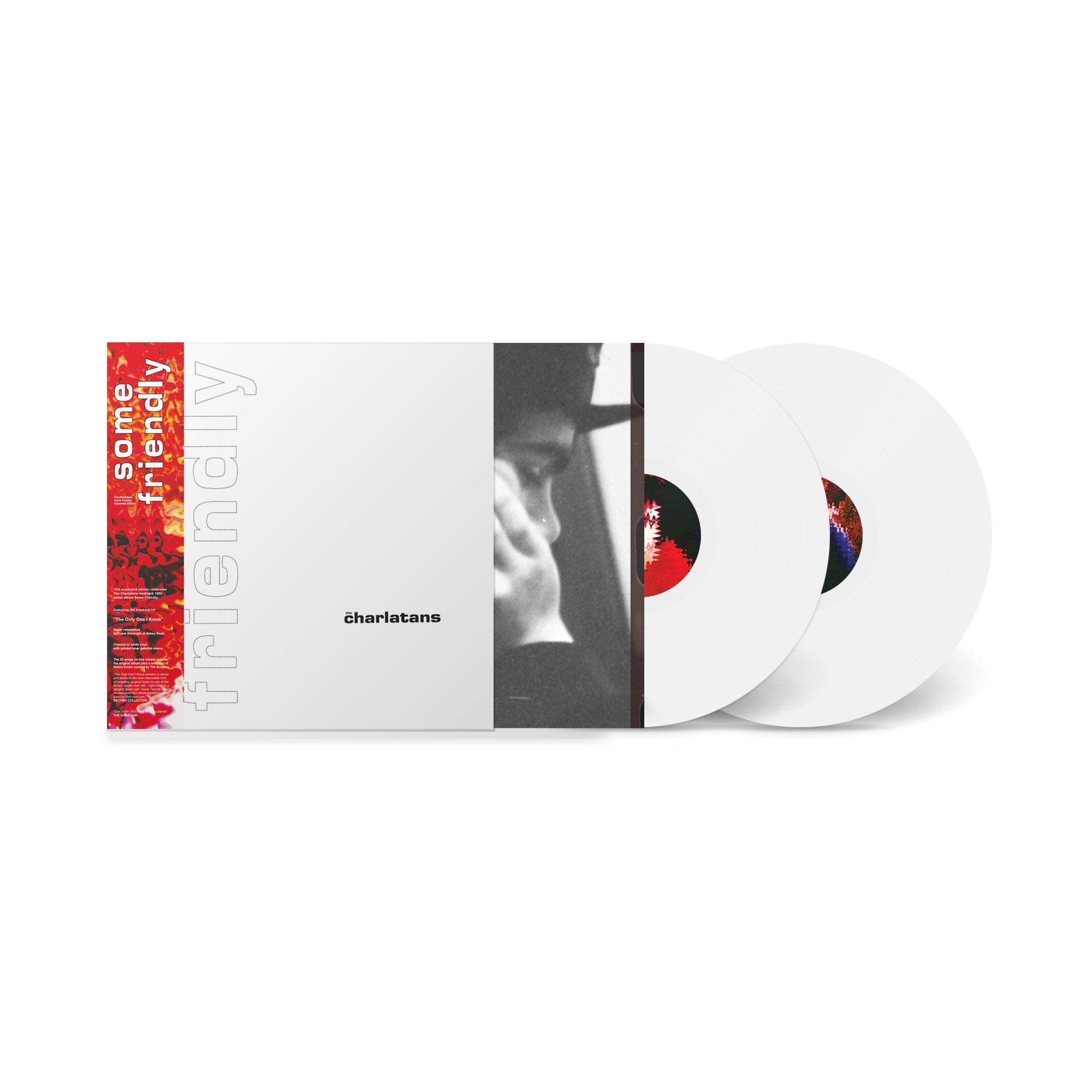 The Charlatans - Some Friendly (35th Anniversary Edition): Gatefold White Vinyl 2LP