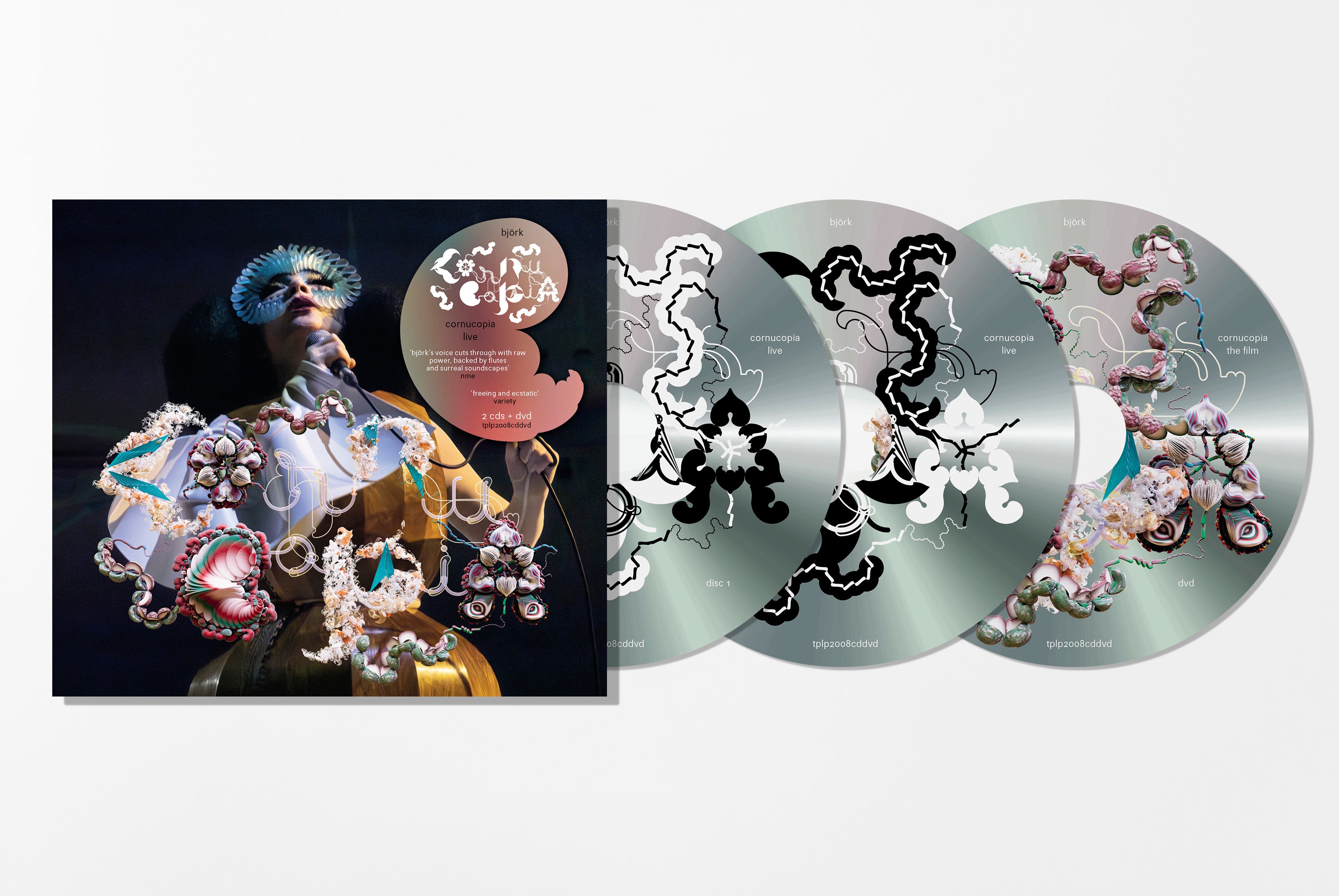 Björk - Cornucopia Live: 2CD + 1 DVD