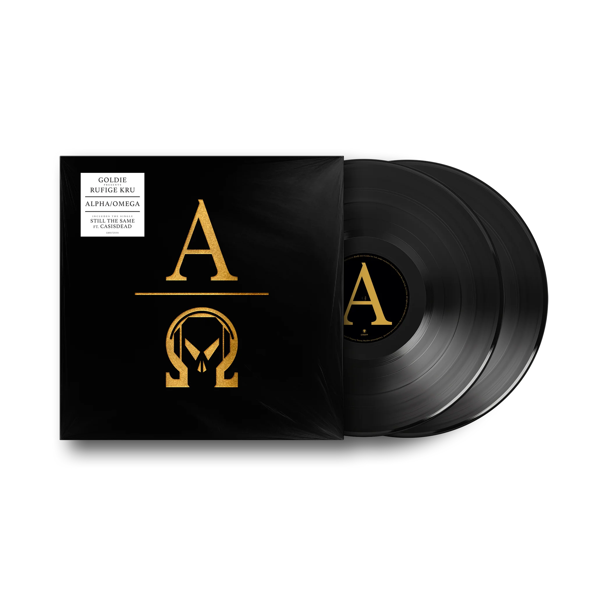 Rufige Kru (Goldie) - Alpha Omega: Black Vinyl 2LP