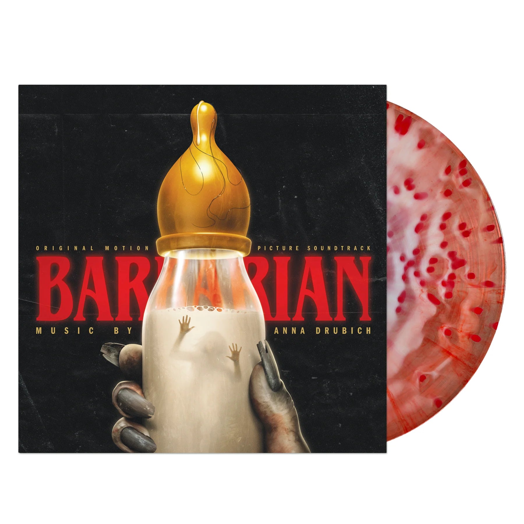 Anna Drubich - Barbarian (OST): Limited 'Mother's Milk & Blood' Splatter Vinyl LP