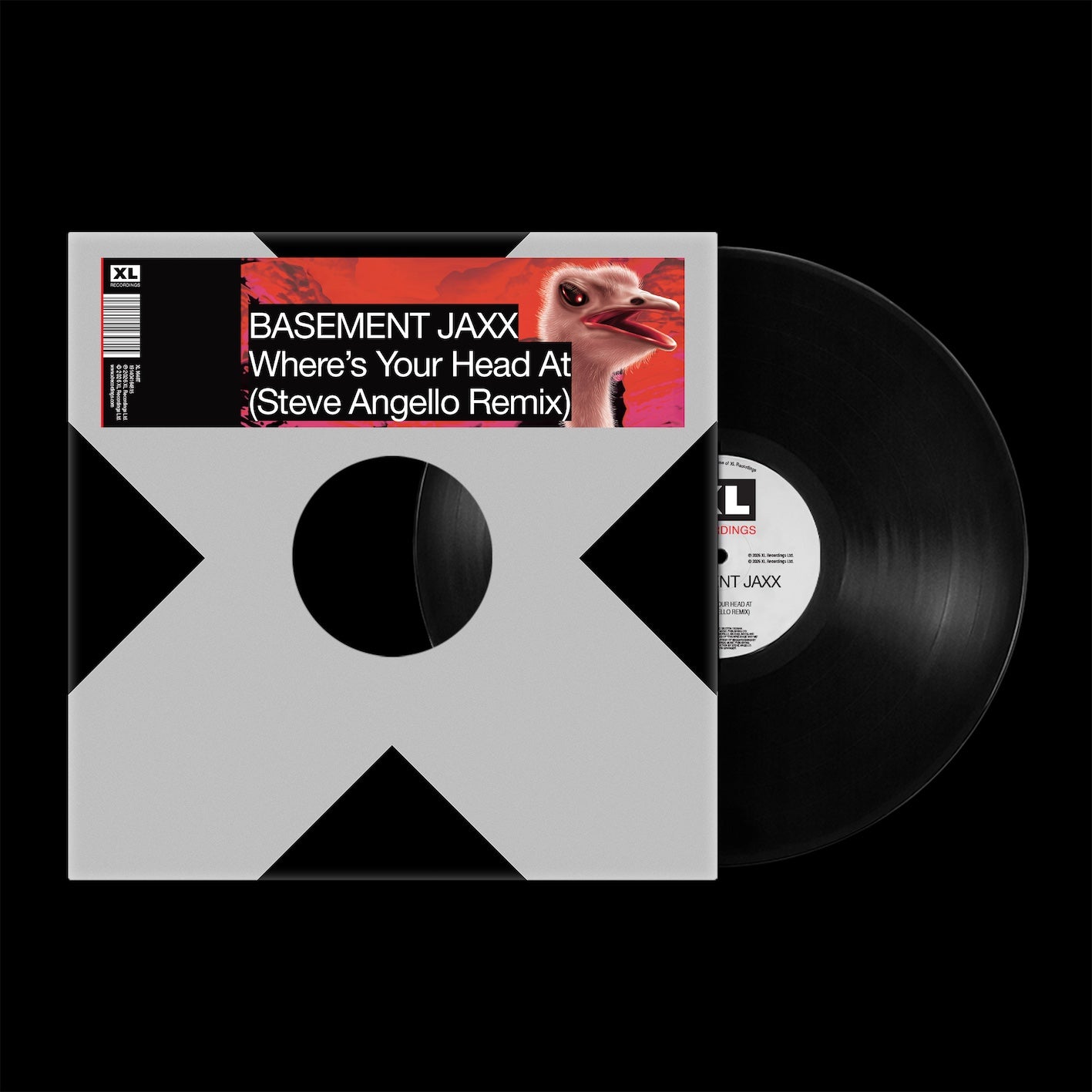 Basement Jaxx - Where's Your Head At (Steve Angello Remix): 12" Vinyl