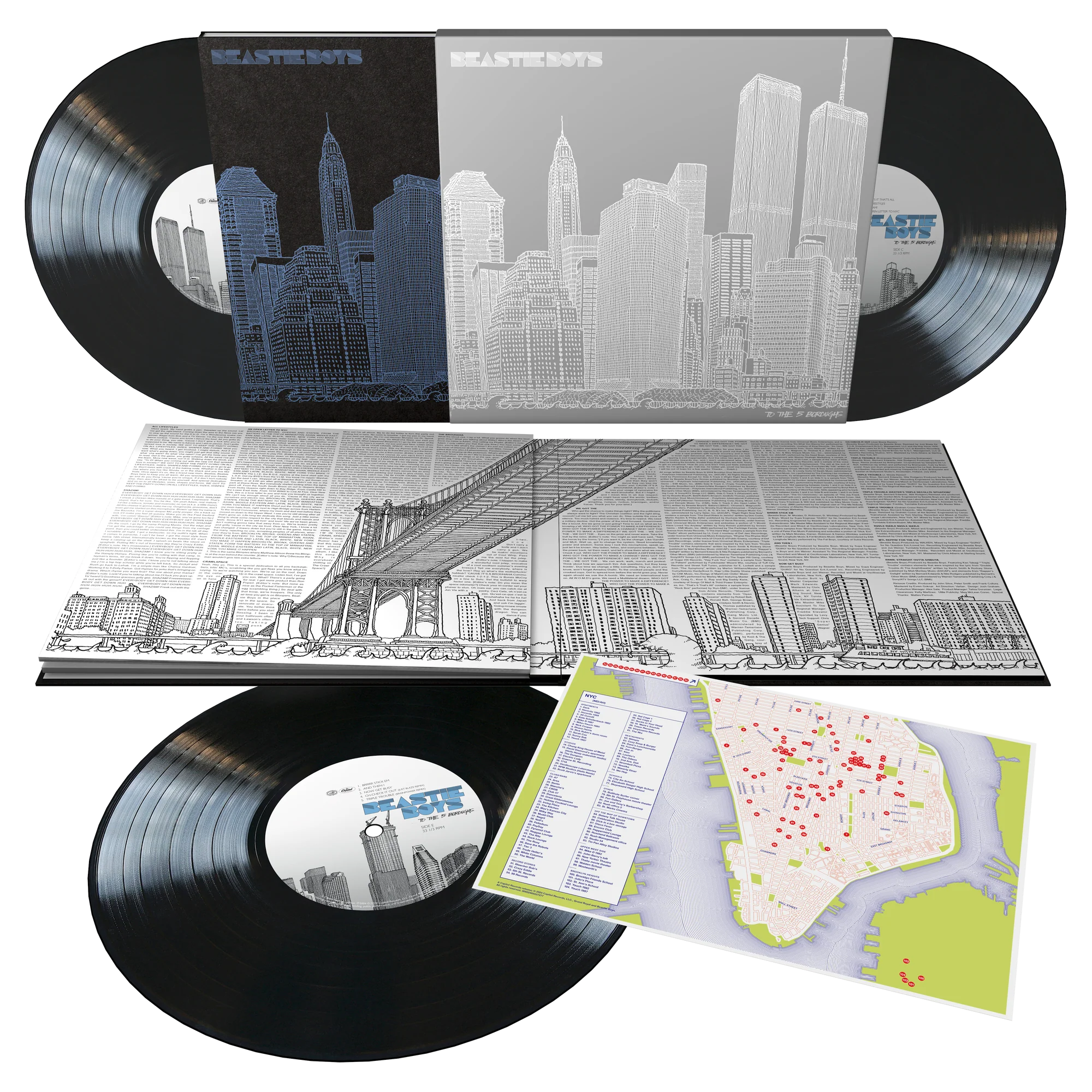 Beastie Boys - To The 5 Boroughs (20th Anniversary 3LP Reissue)