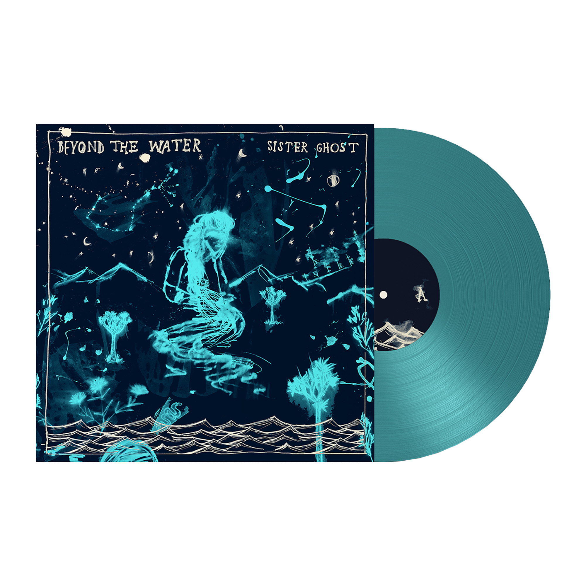 Sister Ghost - Beyond The Water: Aqua Marine Vinyl LP