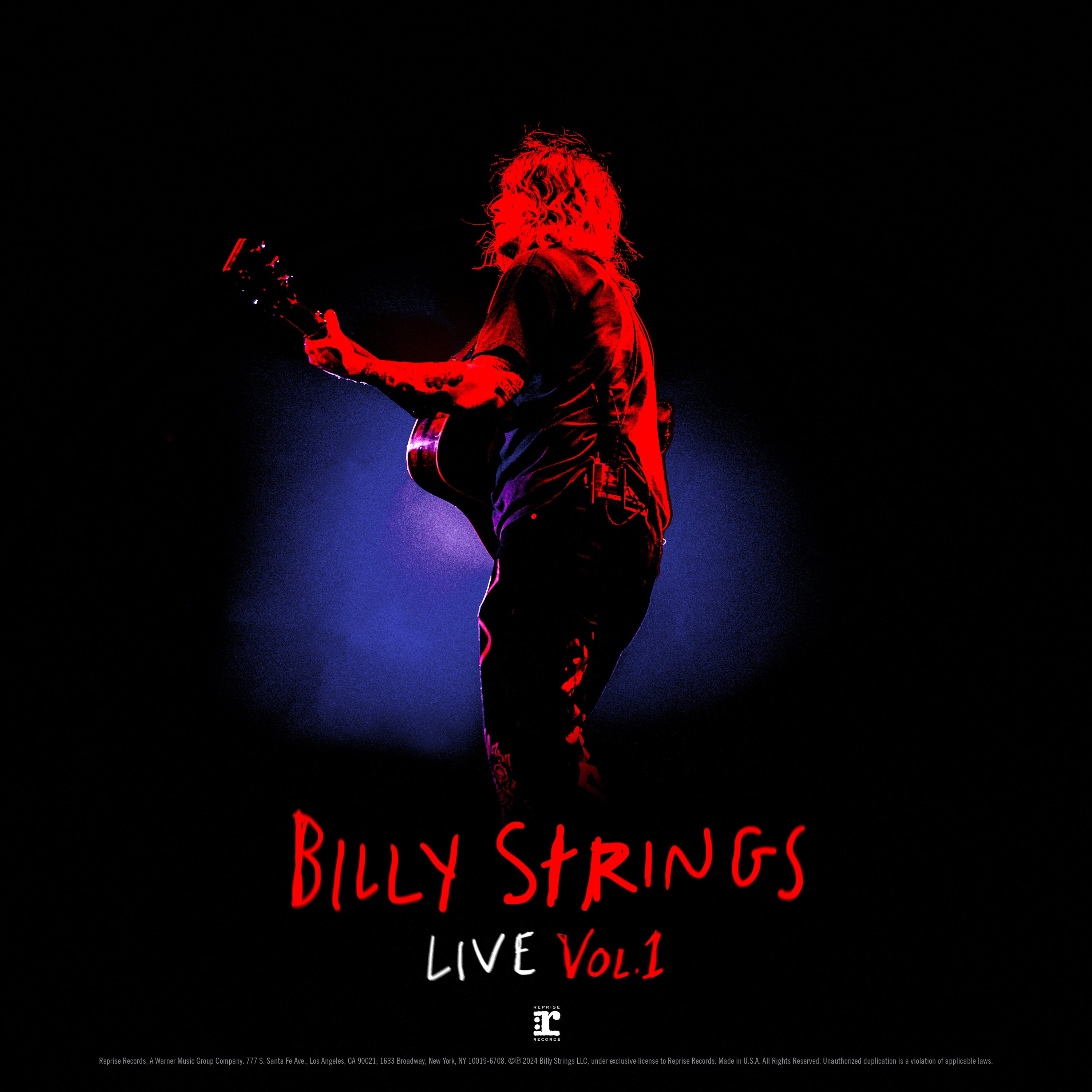 Billy Strings - Billy Strings Live - Volume 1: Vinyl 2LP