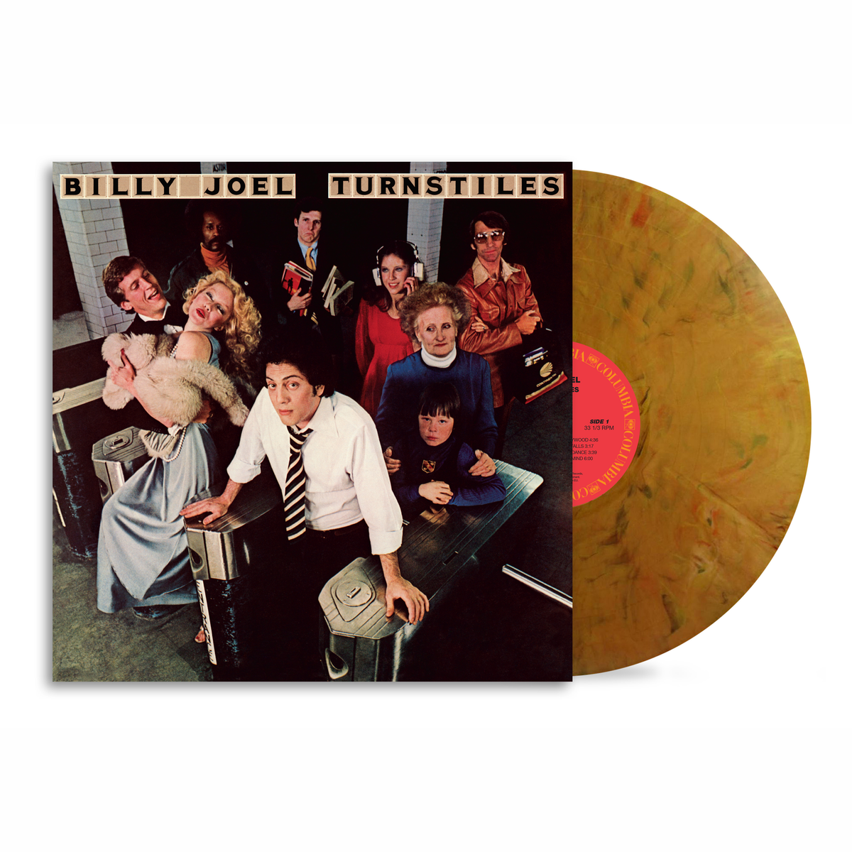 Billy Joel - Turnstiles: Subway Token Gold Vinyl LP [NAD26]