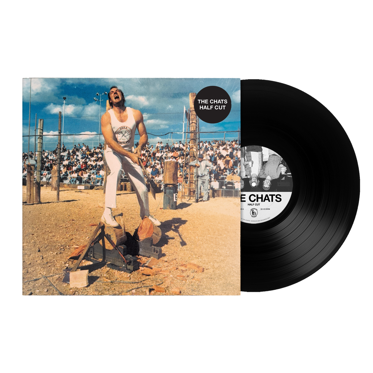 The Chats - Half Cut: Low Carbon Black Vinyl LP