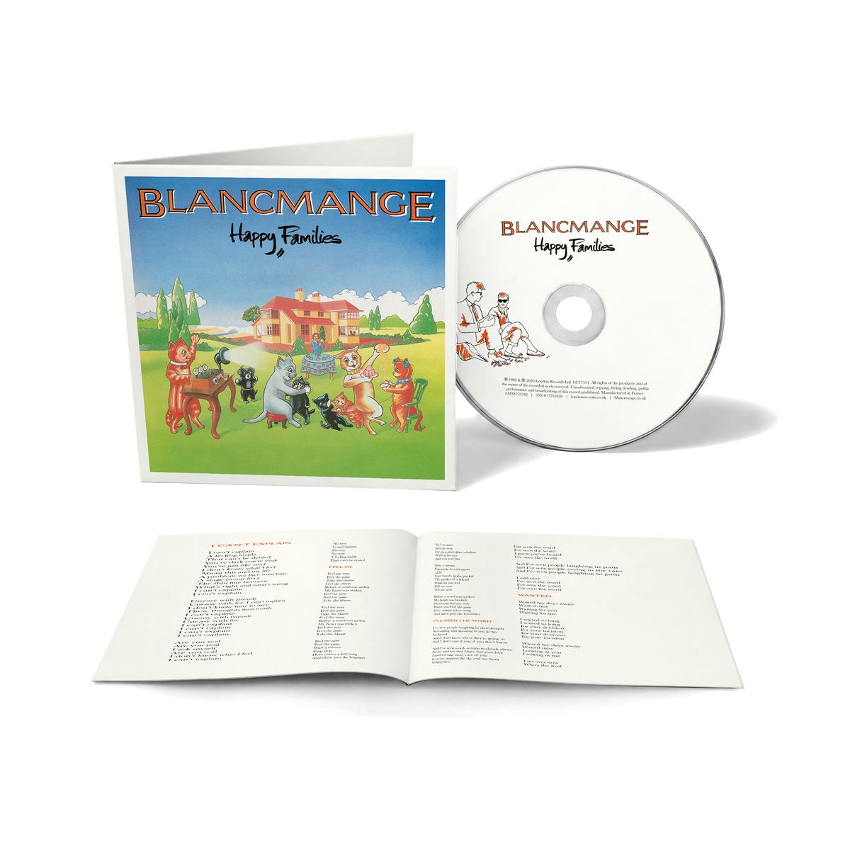 Blancmange - Happy Families: CD
