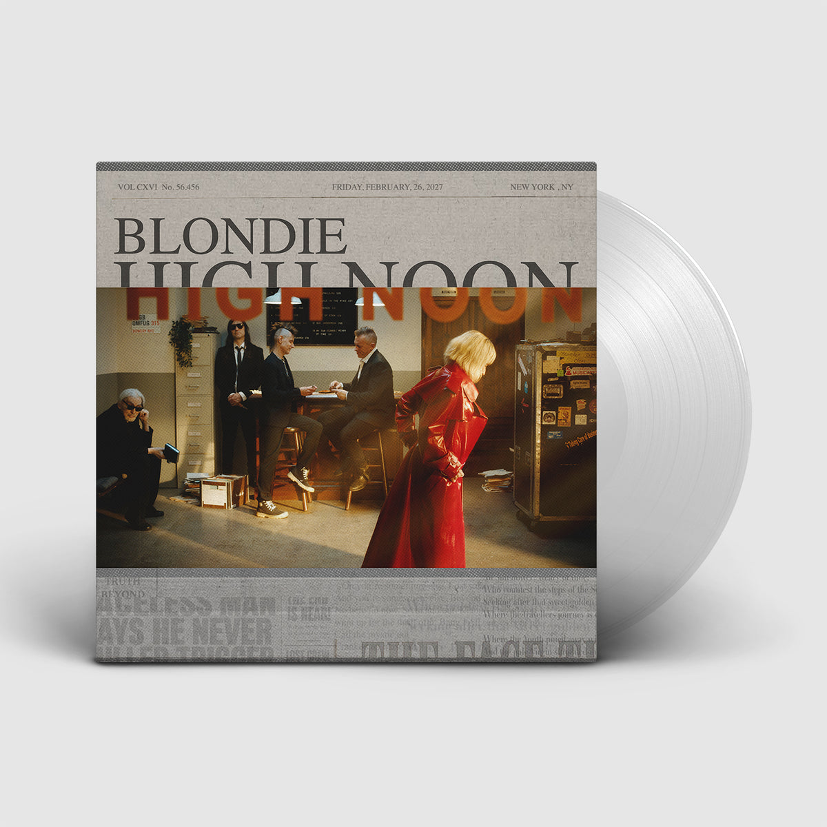 Blondie - High Noon: Gatefold Clear Vinyl LP