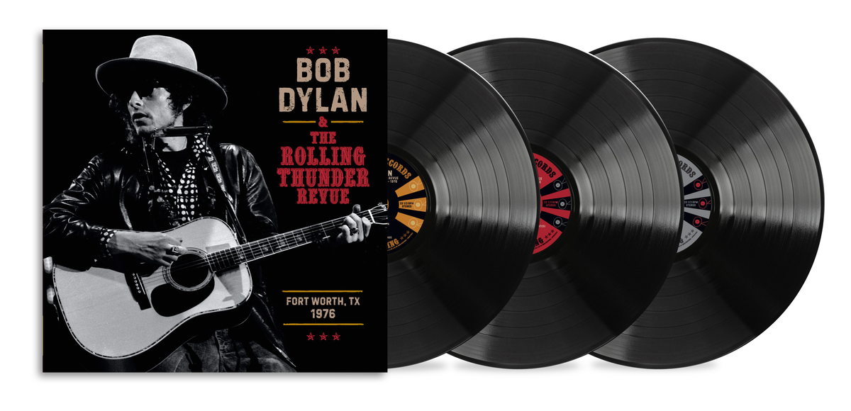 Bob Dylan - The Rolling Thunder Review 1976: Fort Worth Texas, May 16th: Black Vinyl 3LP