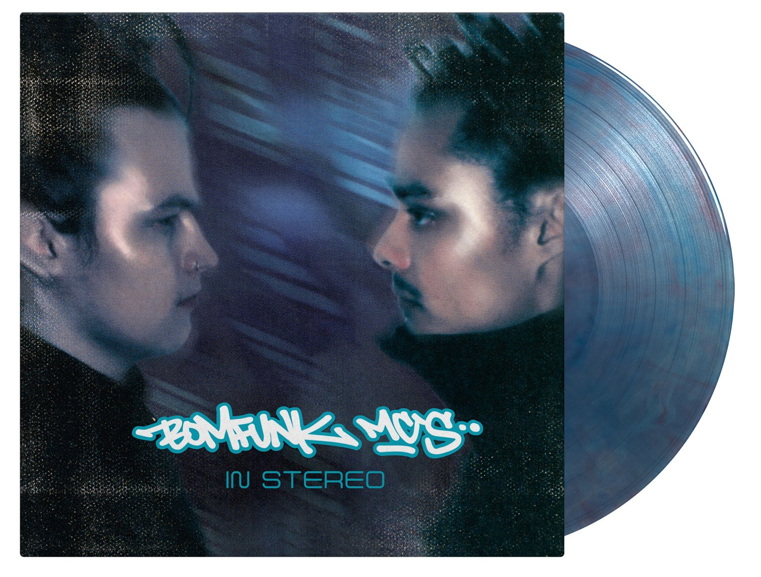 Bomfunk MC's - In Stereo: Limited Translucent Red & Blue Marbled Vinyl LP