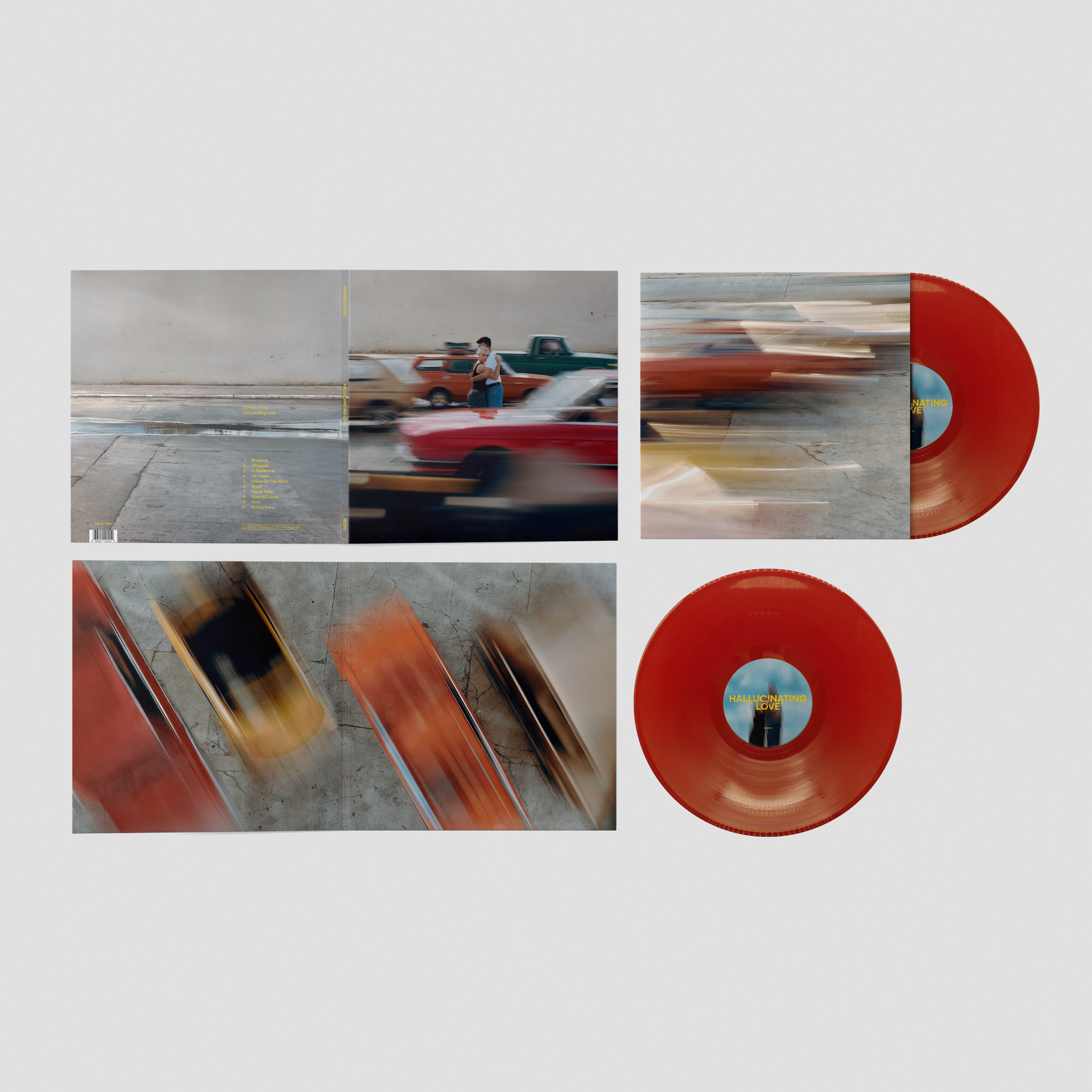 Maribou State - Hallucinating Love: Signed Limited Red Vinyl LP