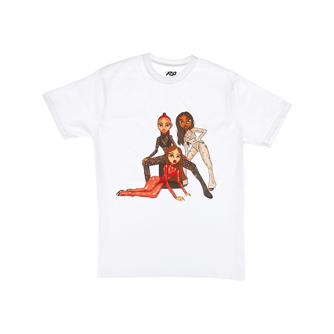 FLO - Fan Art Tee: White