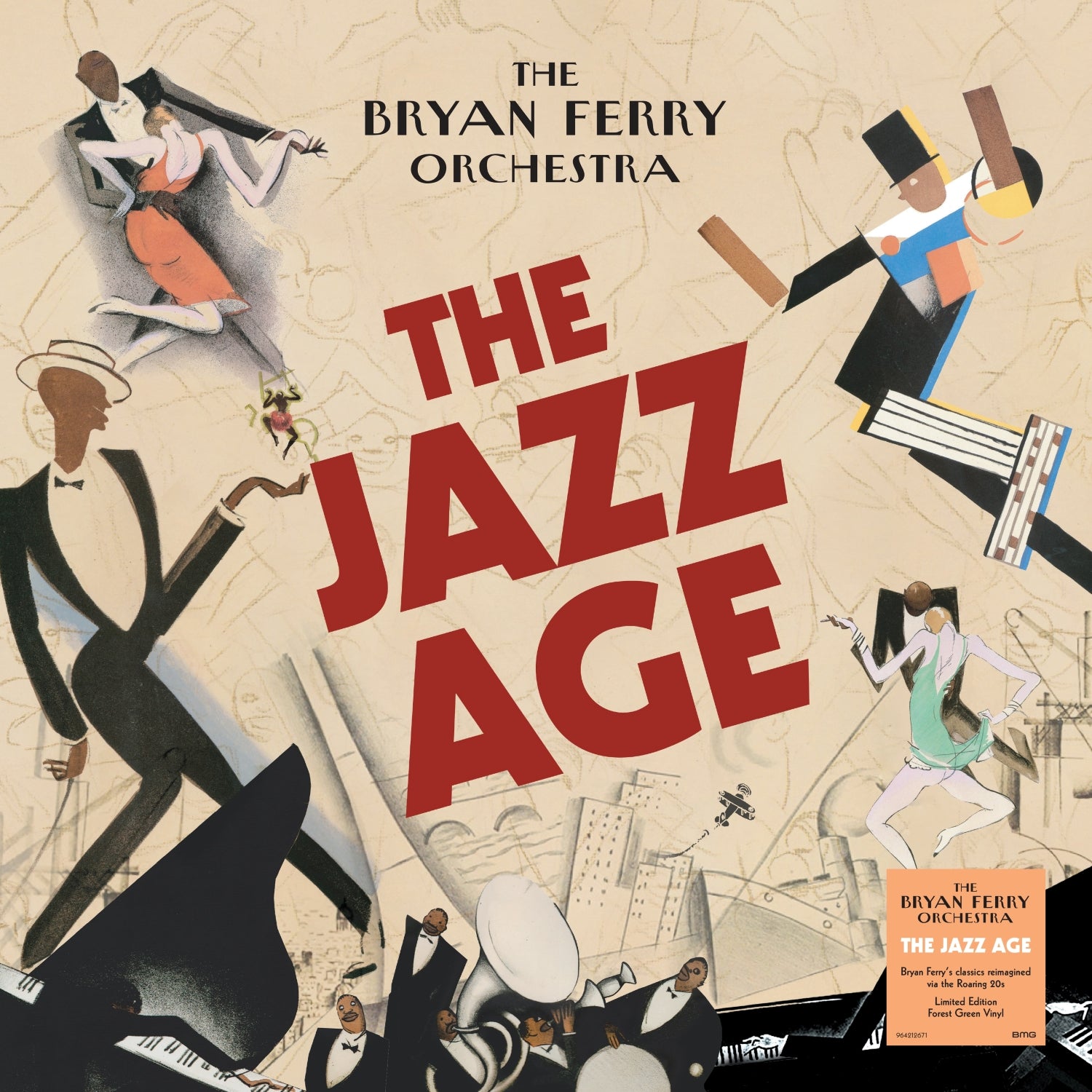 The Bryan Ferry Orchestra - The Jazz Age: Limited Forest Green Colour Vinyl LP