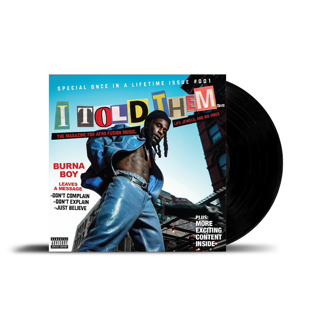 Burna Boy - I Told Them…Vinyl LP