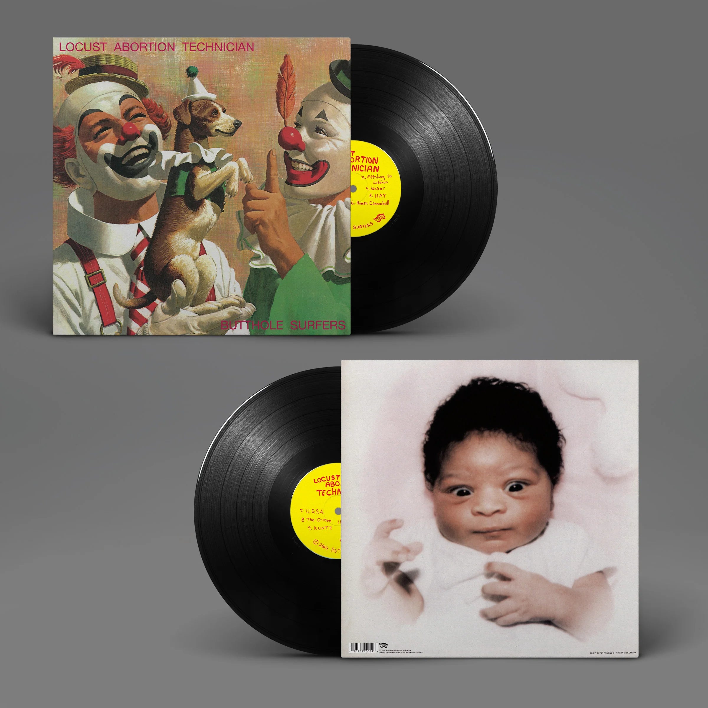 Butthole Surfers - Locust Abortion Technician (2024 Remaster): Vinyl LP