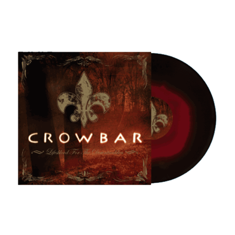 Crowbar - Lifesblood For The Downtrodden: Limited Black w/ Red Spot Vinyl LP