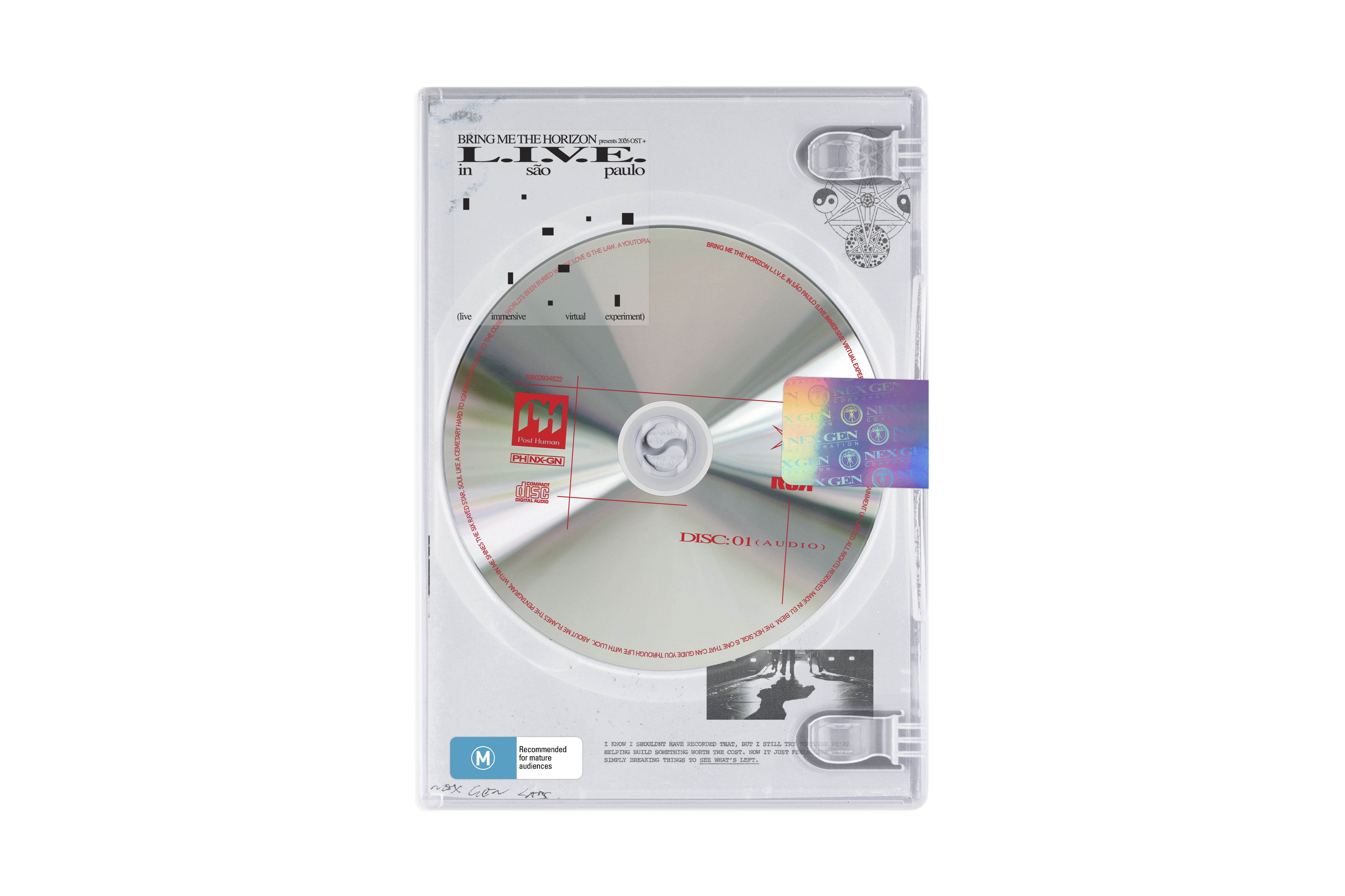 Bring Me The Horizon - L.I.V.E. in São Paulo: 2CD/DVD