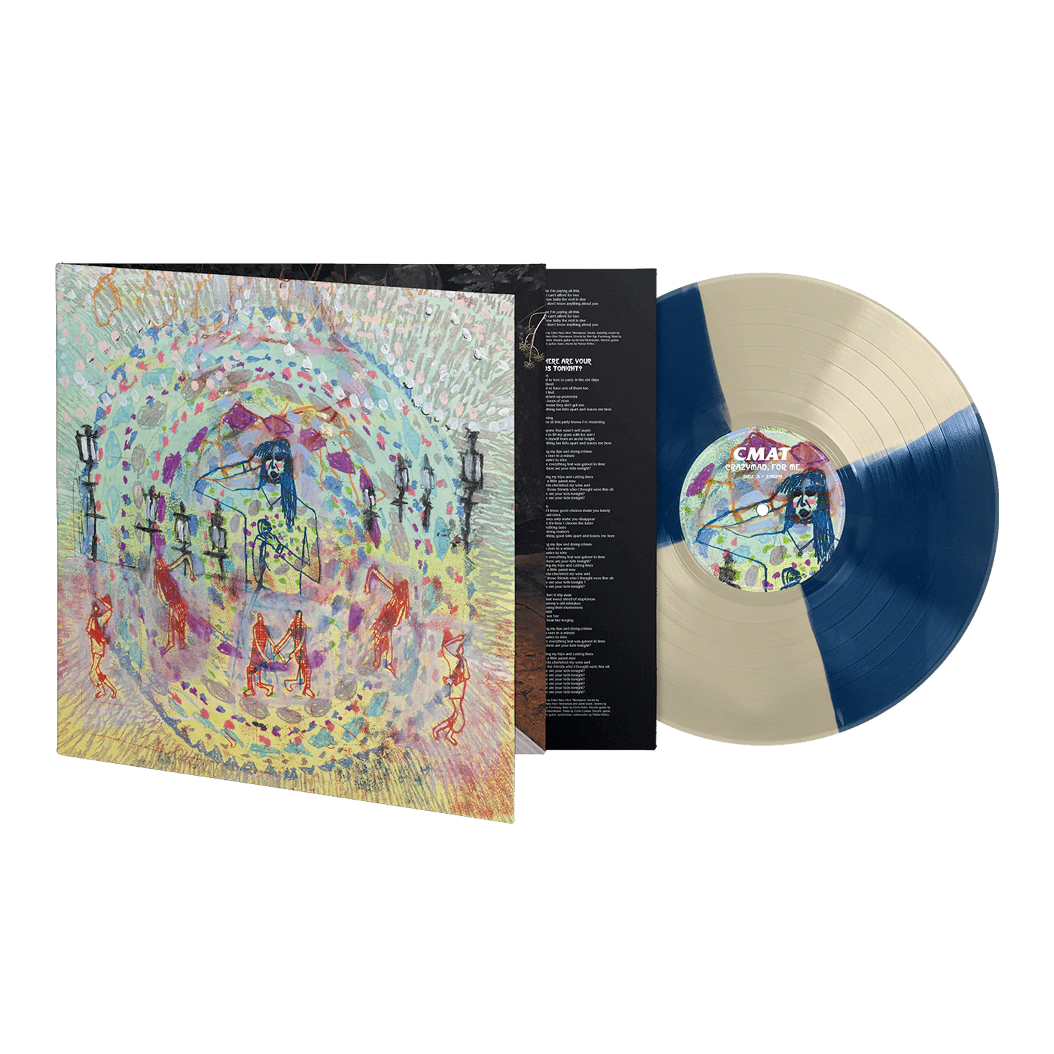 CMAT - Crazymad, For Me: Limited Transparent Dark Blue + Cream Vinyl LP