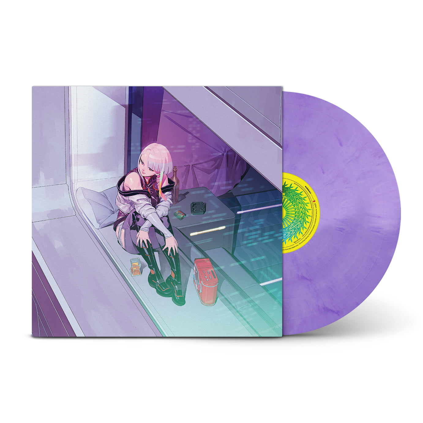 Akira Yamaoka & Marcin Przybylowicz - Cyberpunk- Edgerunners (OST): Purple Marbled Vinyl LP