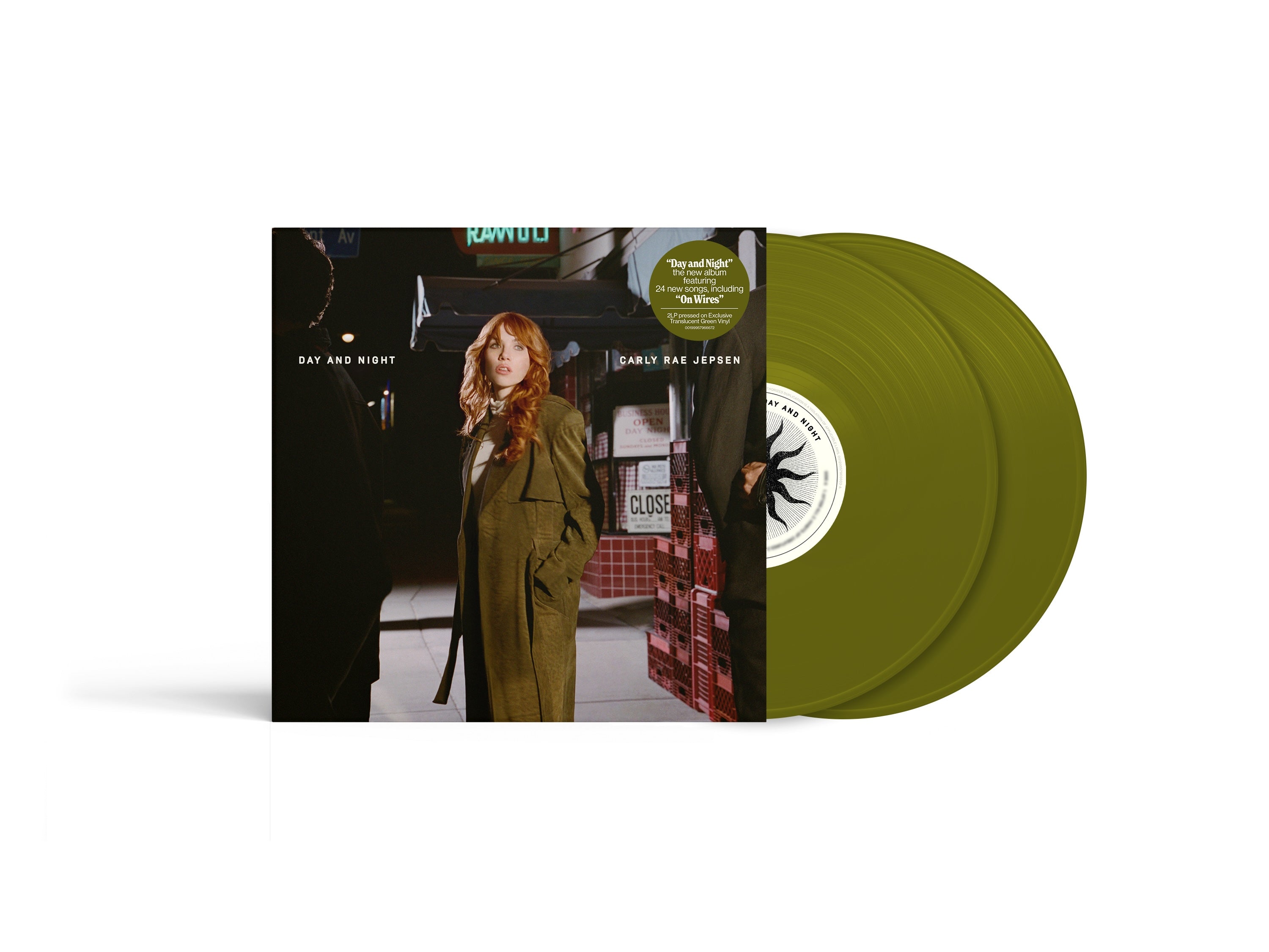 Carly Rae Jepsen - Day and Night: Translucent Forest Green Vinyl 2LP