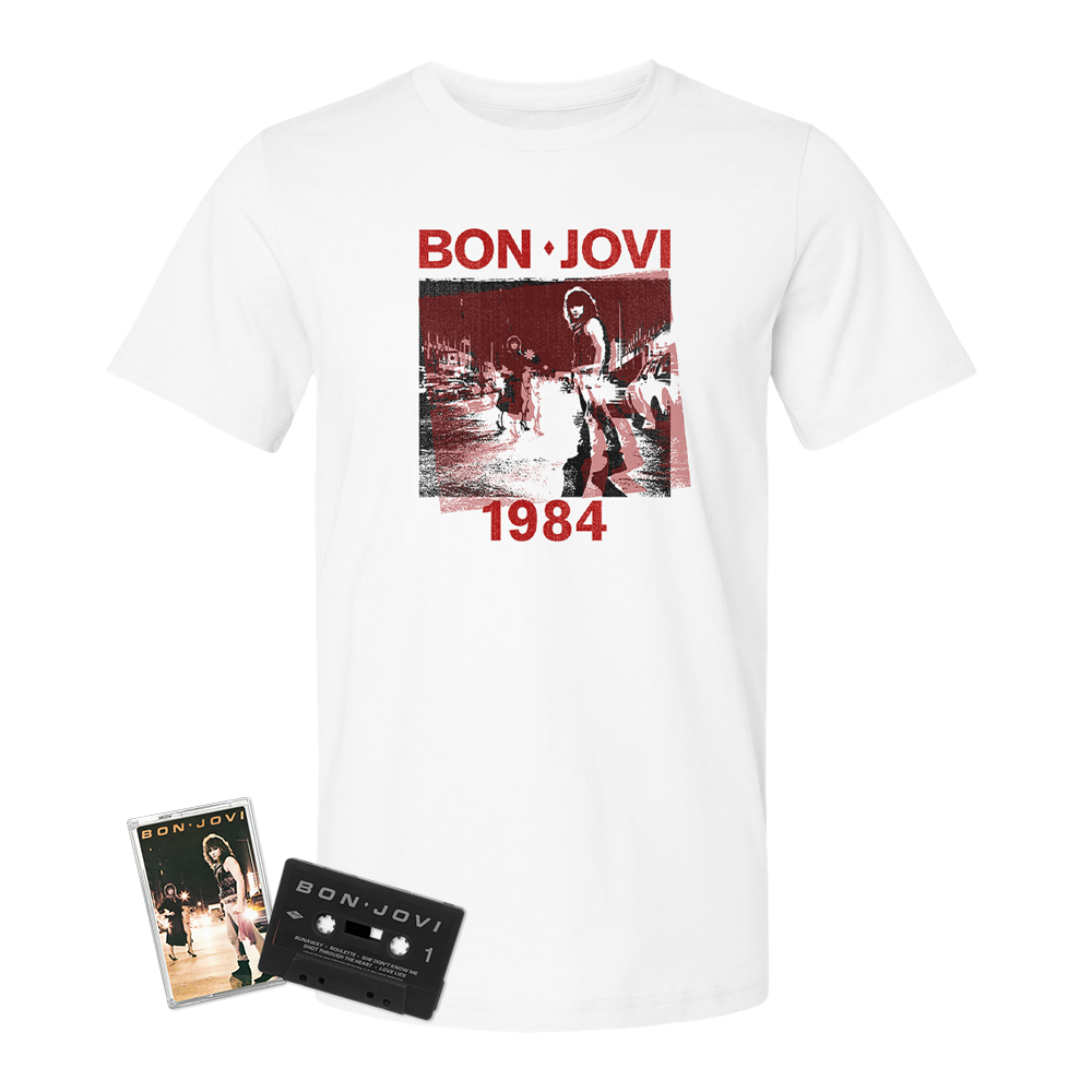 Bon Jovi (40th Anniversary): Exclusive Cassette + T-Shirt