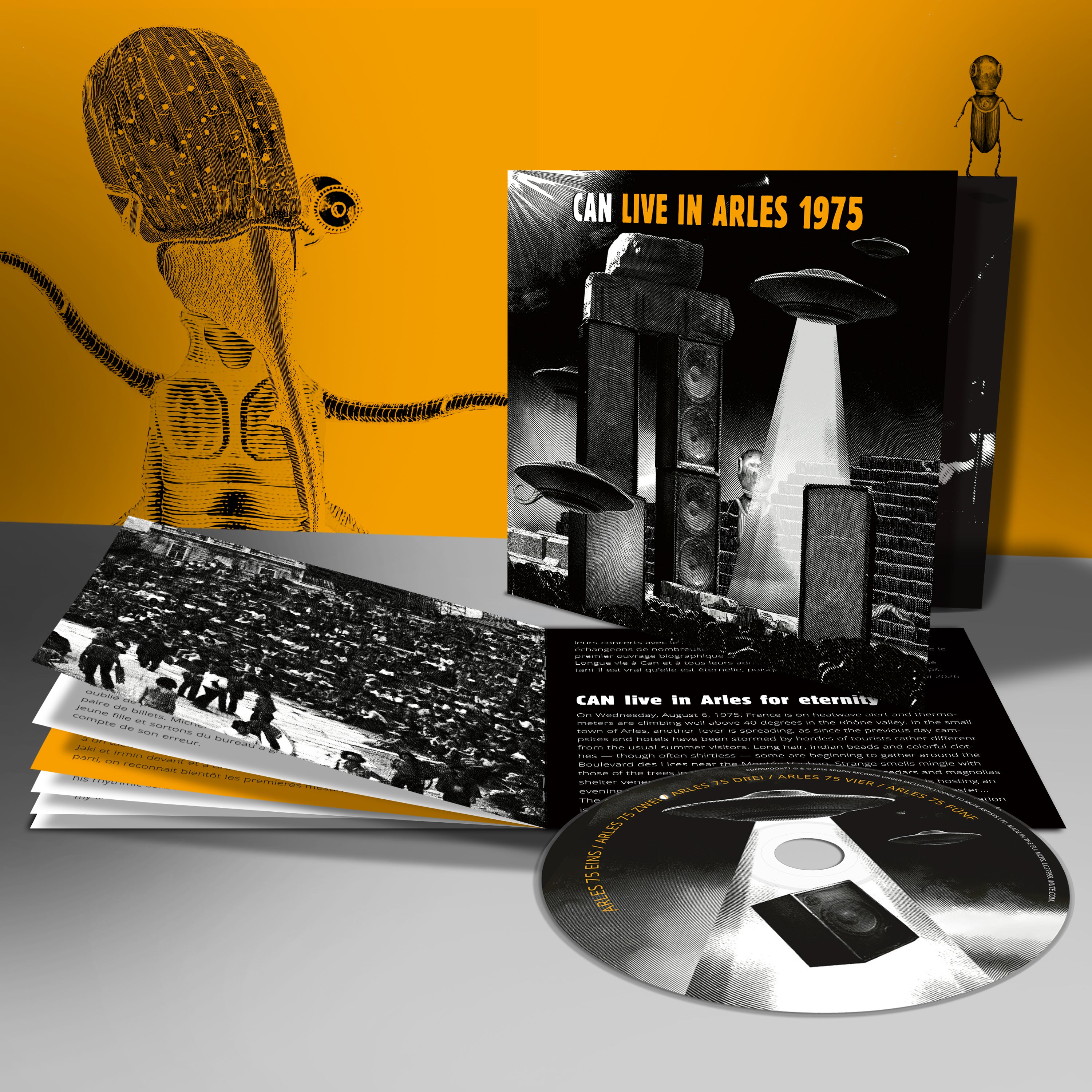 CAN - LIVE IN ARLES 1975: CD