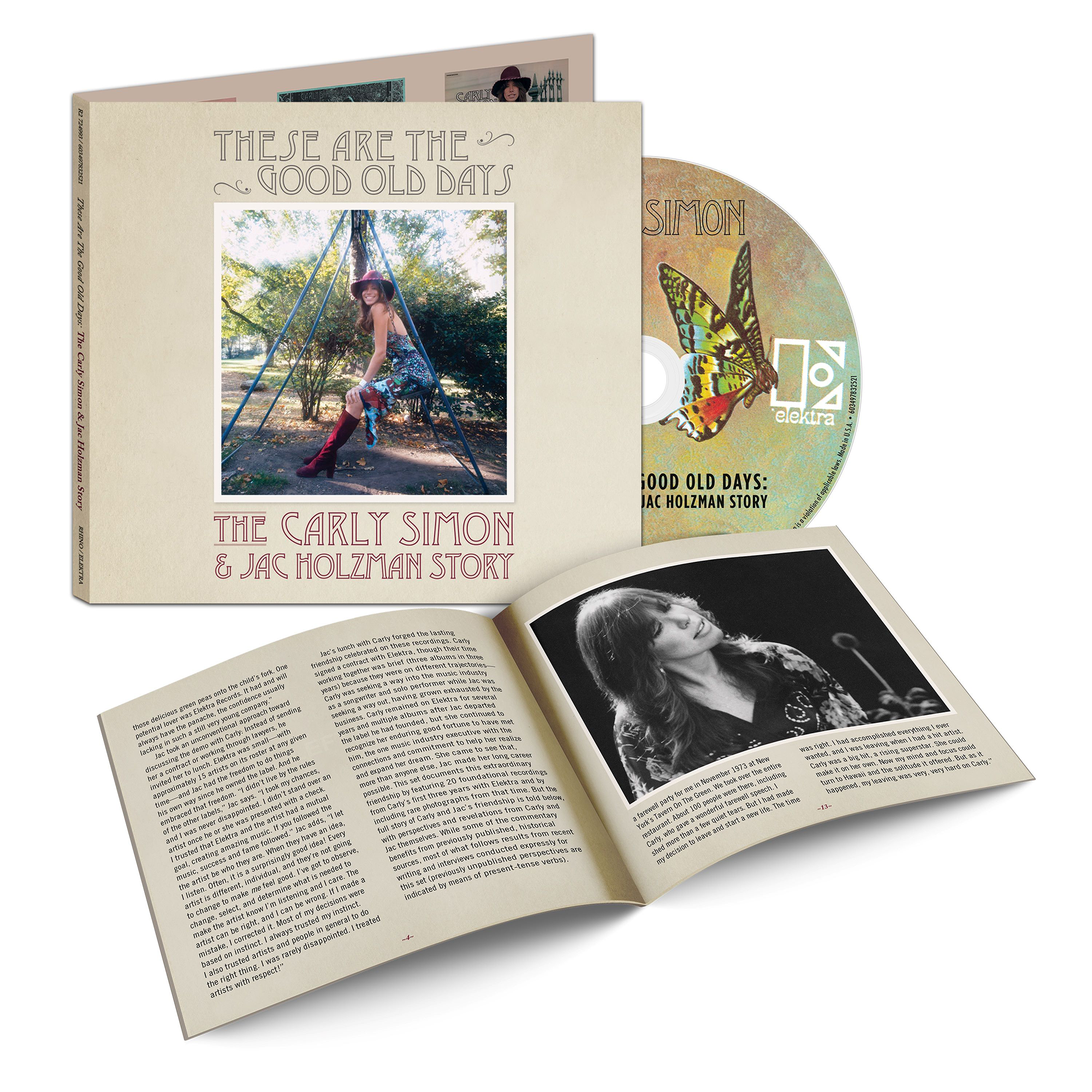 Carly Simon - These are the Good Old Days - The Carly Simon and Jac Holzman Story: CD