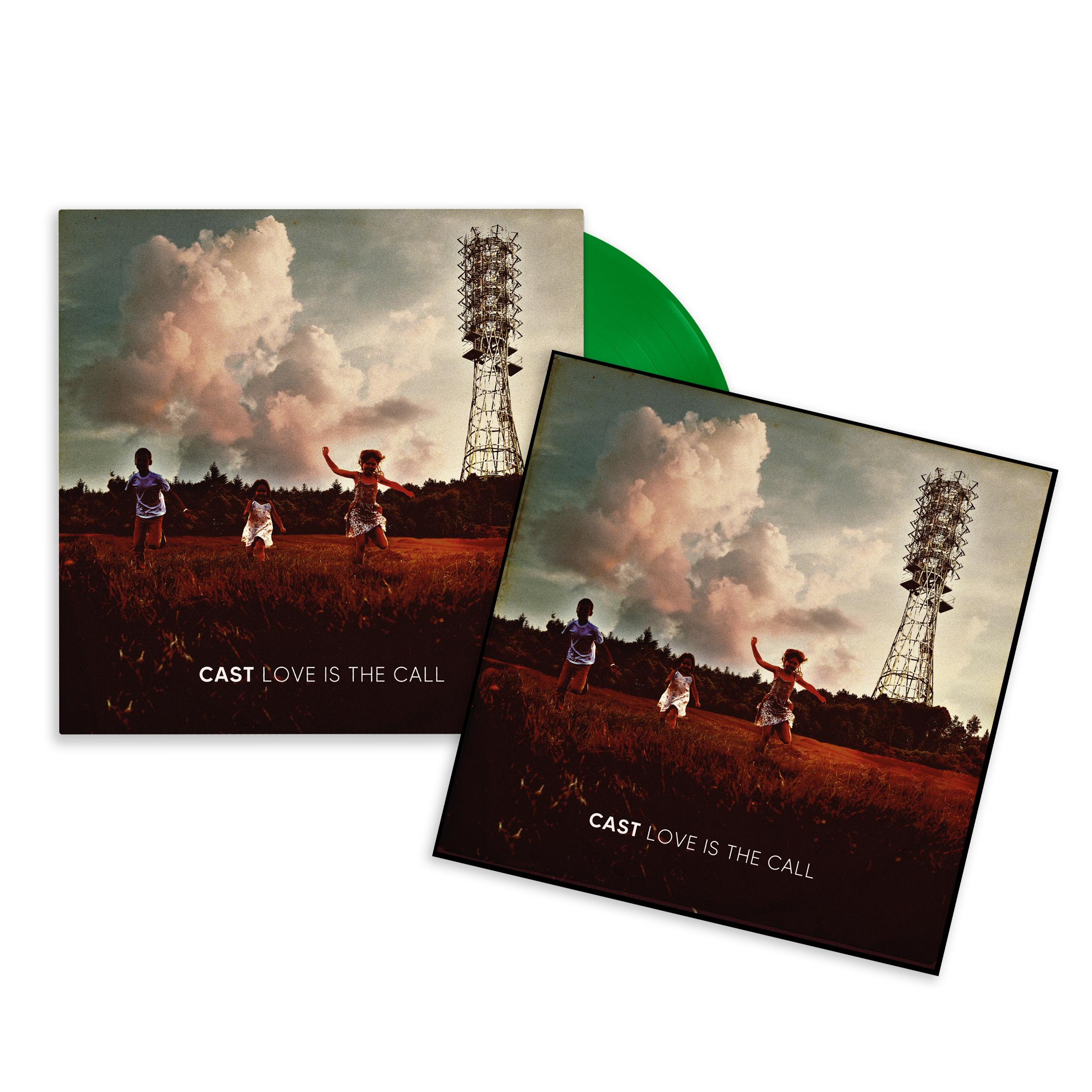 Love Is The Call: Limited Green Vinyl LP & Signed Artcard