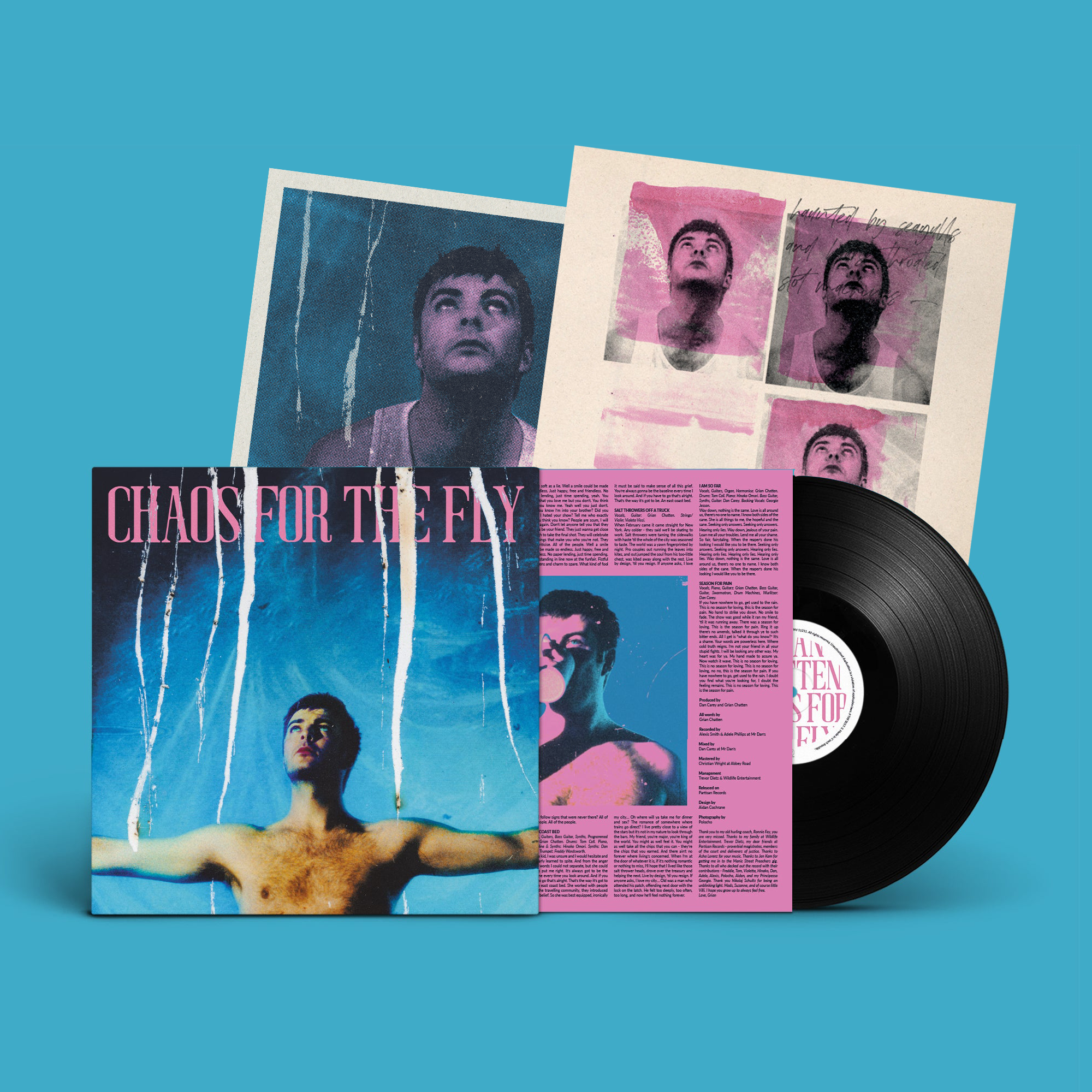 Chaos For The Fly: Vinyl LP + Exclusive Art Prints (#1 & #2)