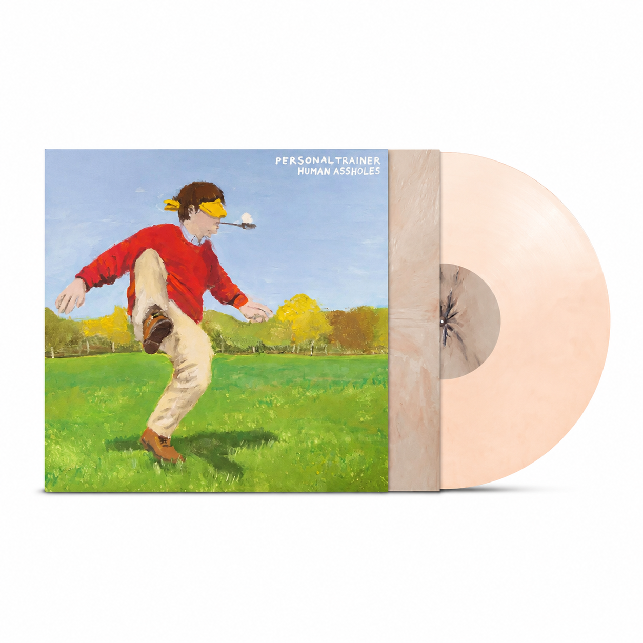Personal Trainer - Human Assholes: Peachy Splatter Vinyl LP