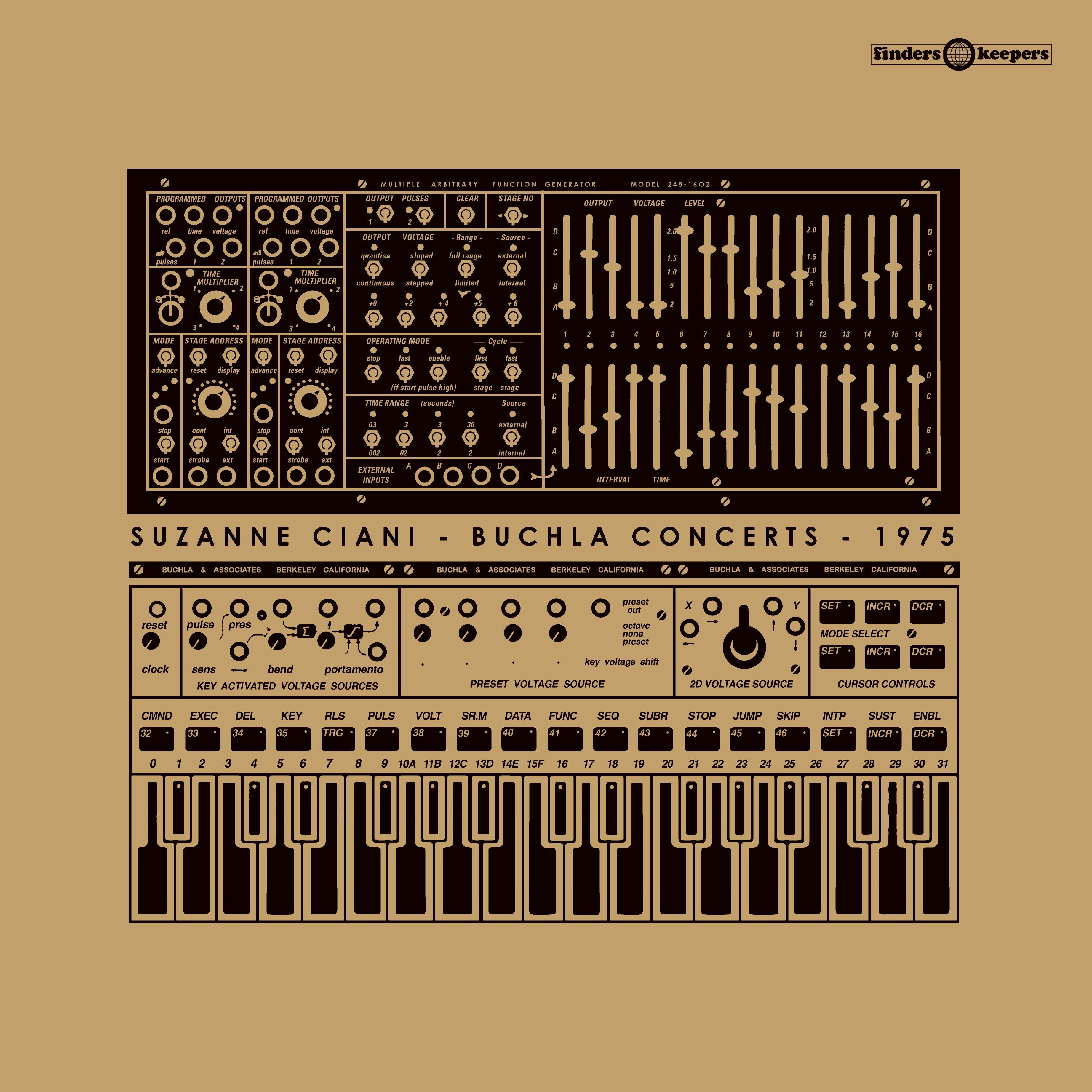 Suzanne Ciani - Buchla Concerts 1975: Vinyl LP