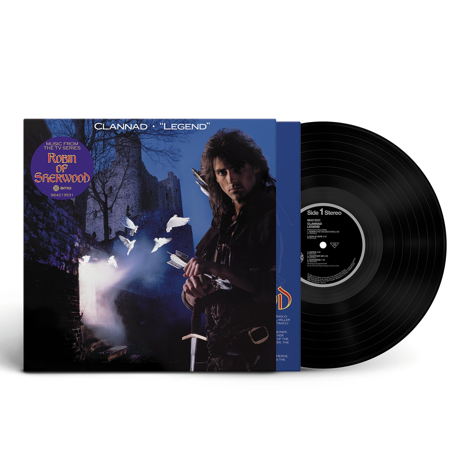 Clannad - Legend (Music From The TV Series – Robin Of Sherwood): Black Vinyl LP