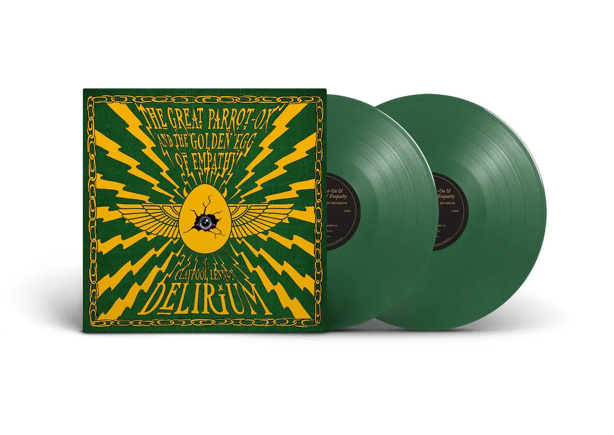 The Claypool Lennon Delirium - The Great Parrot-Ox and the Golden Egg of Empathy: Green Vinyl 2LP