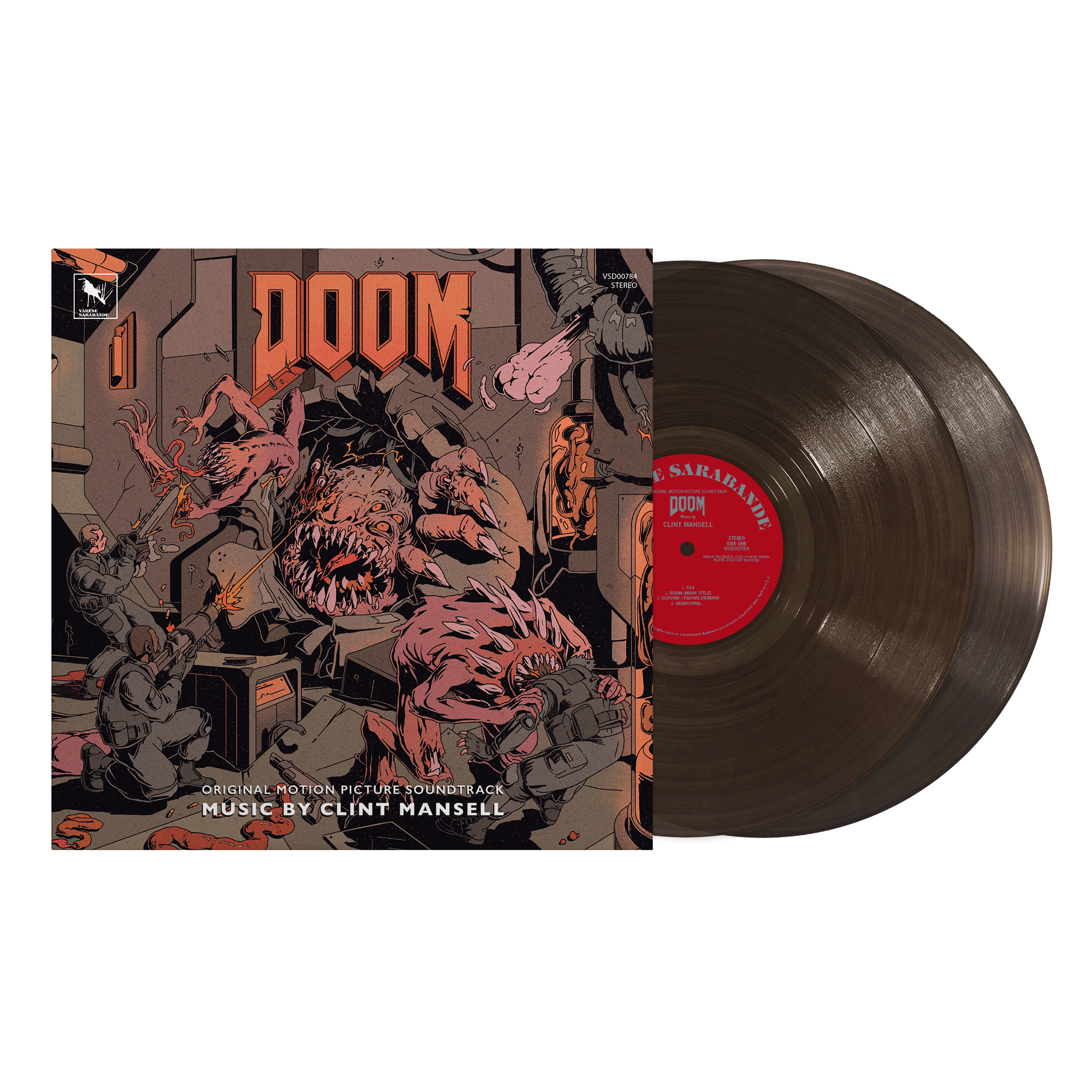 Clint Mansell - Doom (Original Motion Picture Soundtrack): Deluxe Edition 'Black Ice' Vinyl 2LP