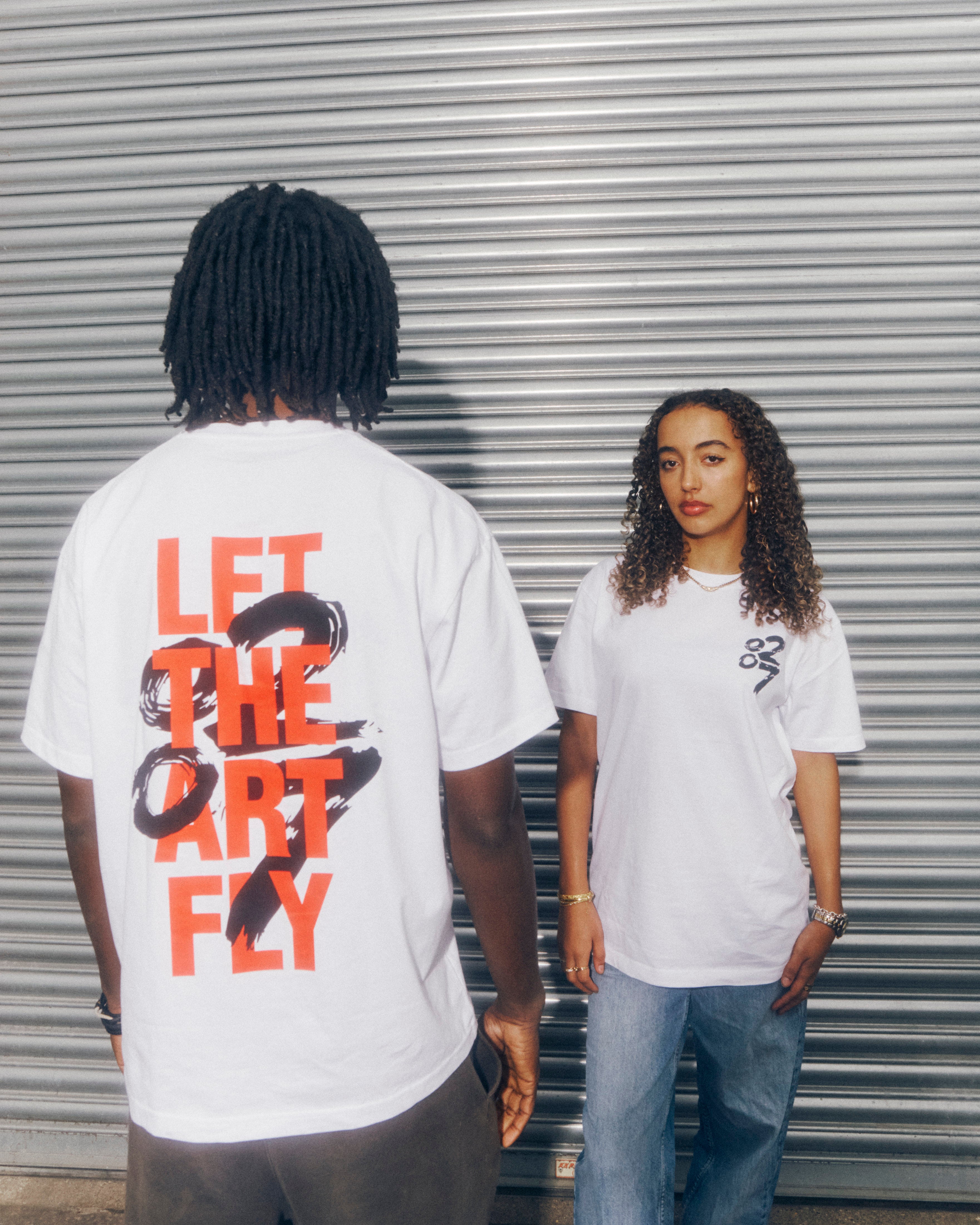 0207 Def Jam - 0207 Let The Art Fly White T-shirt